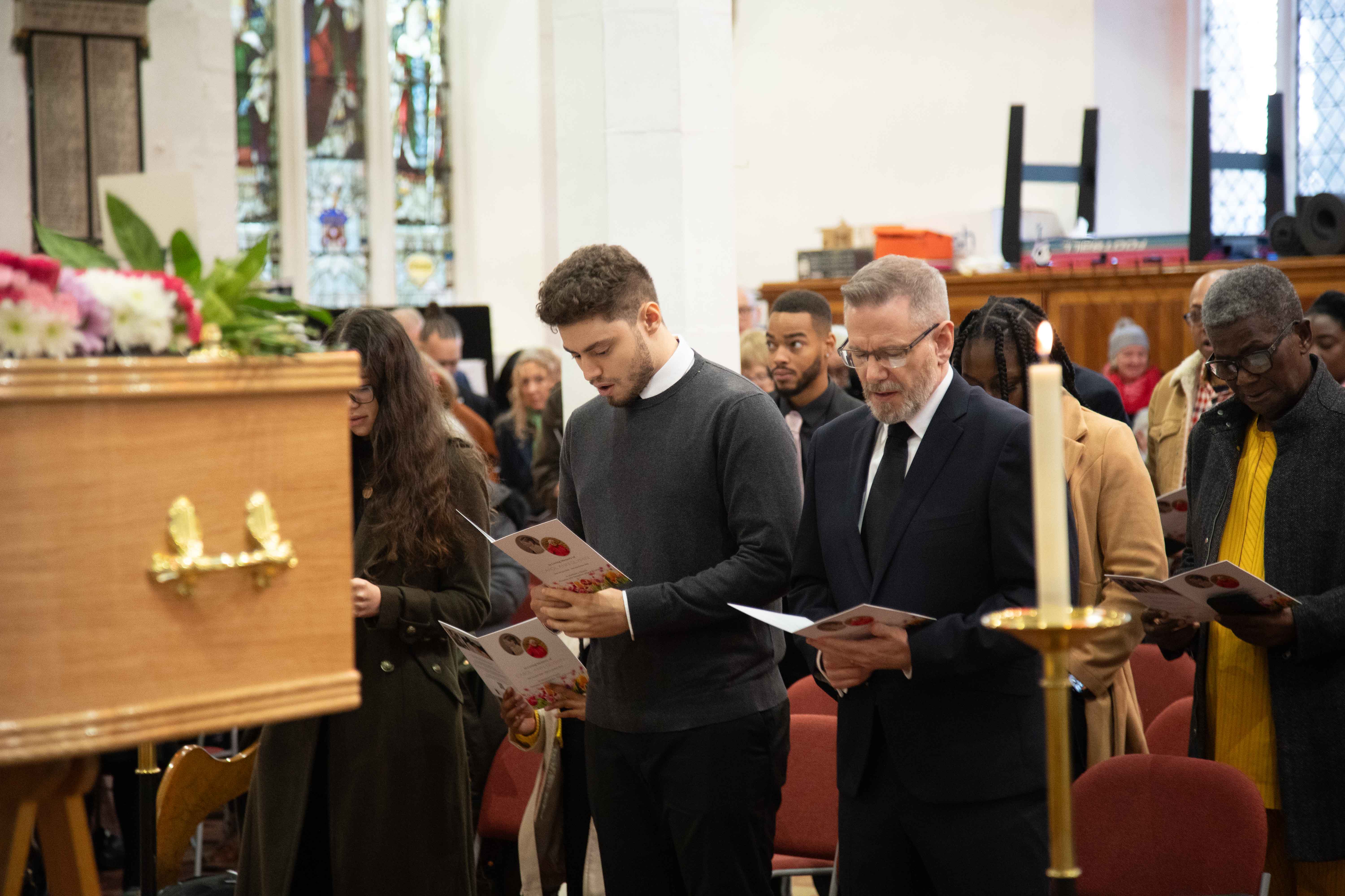 Funeral photography by Louis Charles Dalton