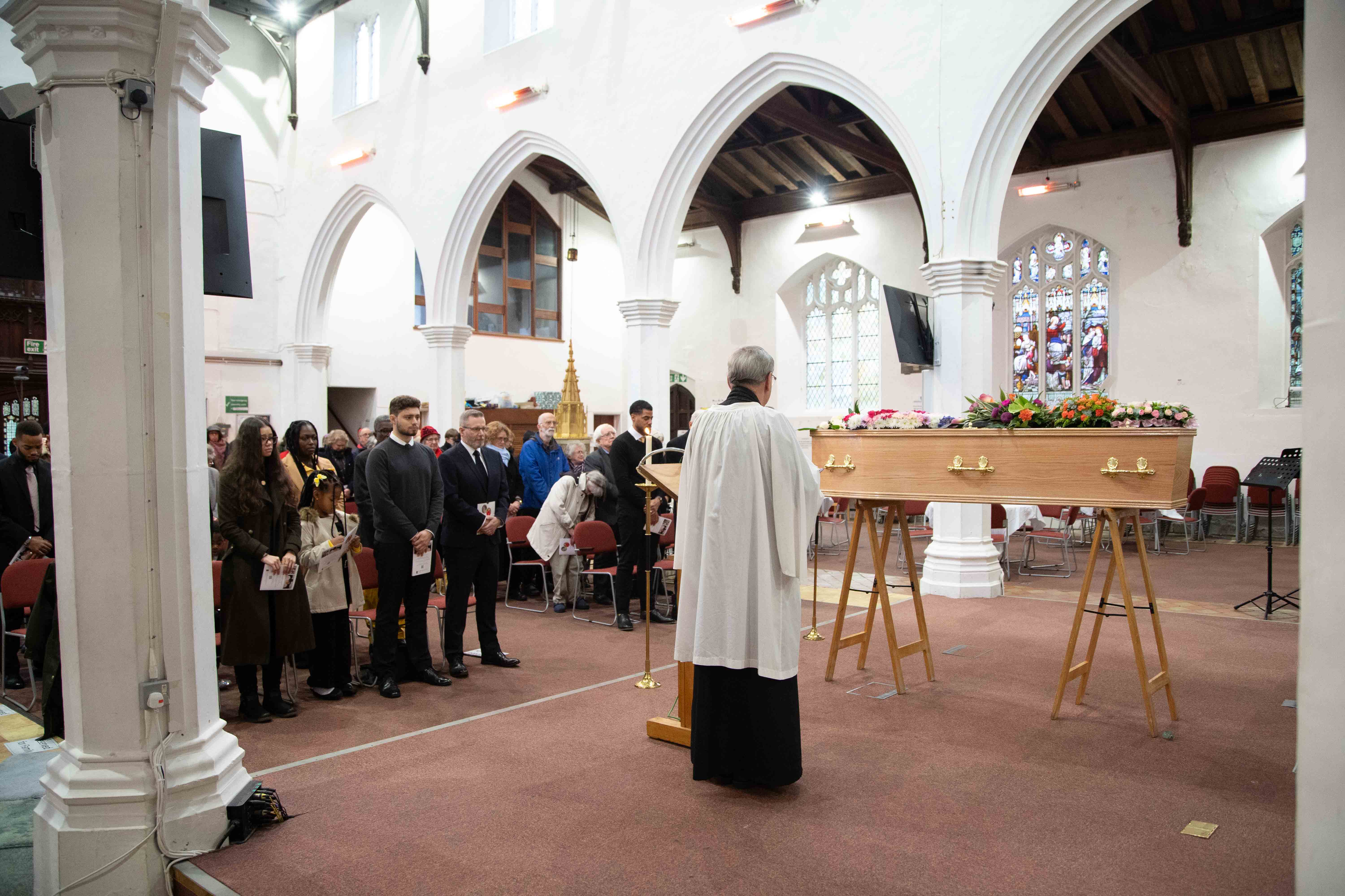 Funeral photography by Louis Charles Dalton