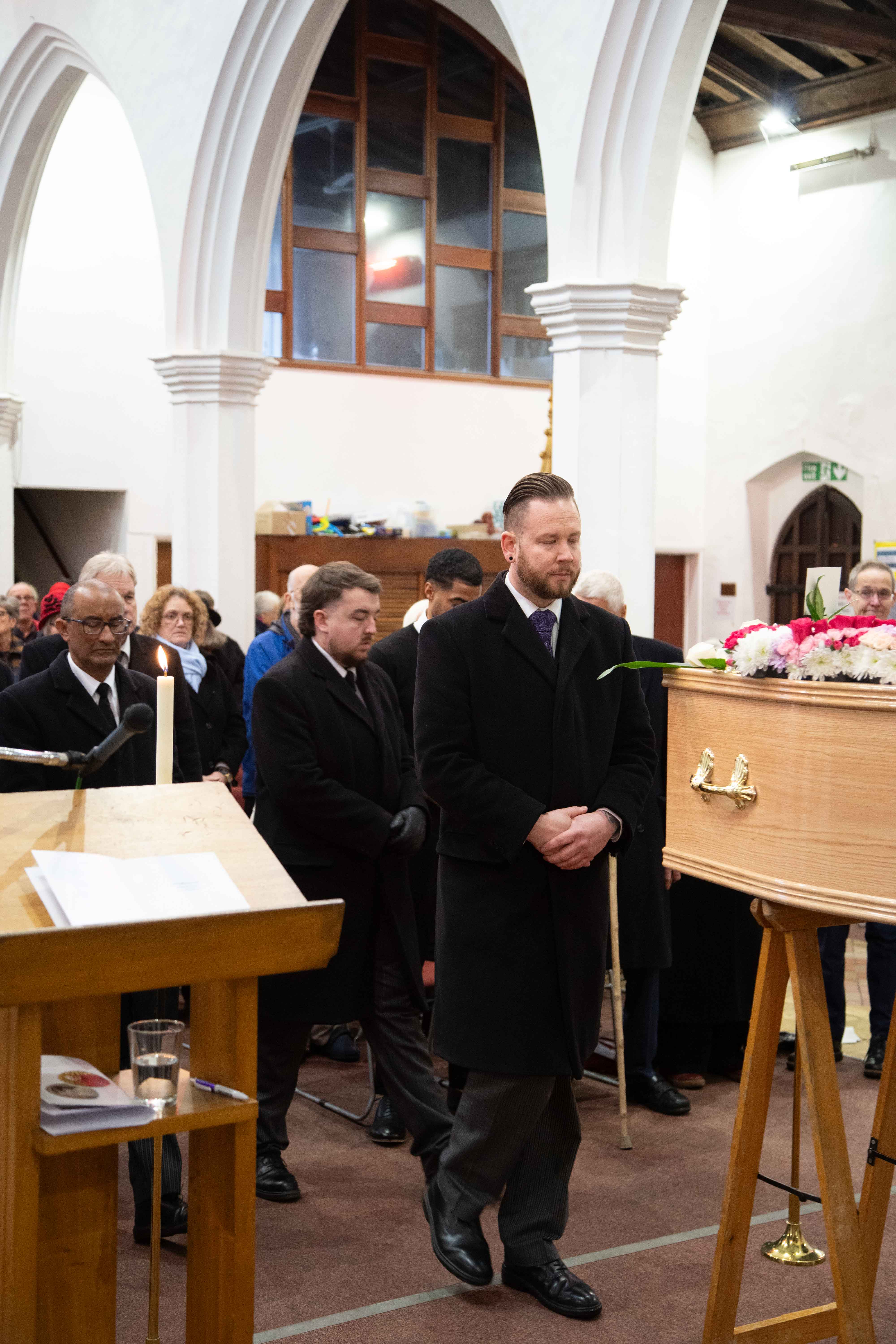 Funeral photography by Louis Charles Dalton