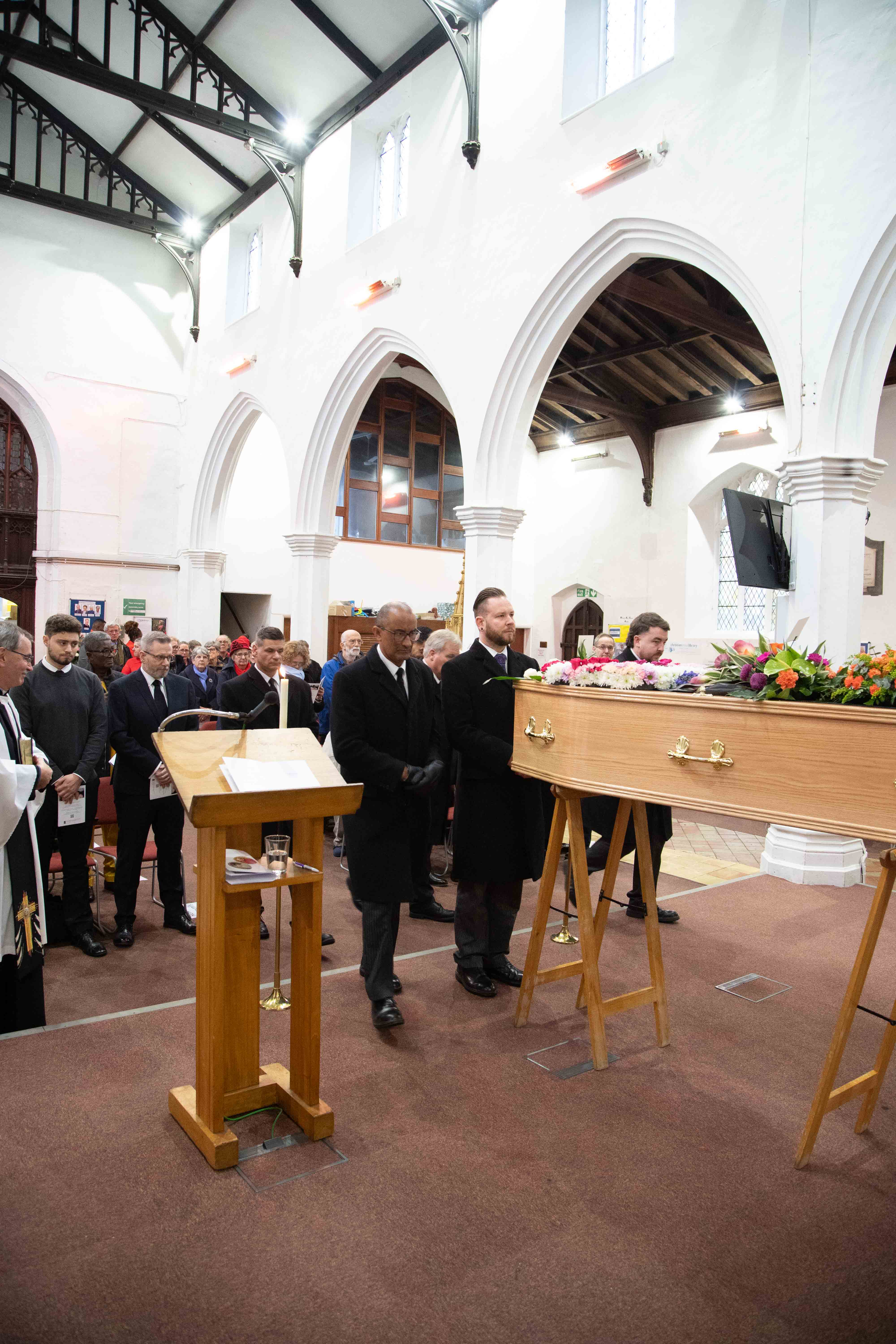 Funeral photography by Louis Charles Dalton