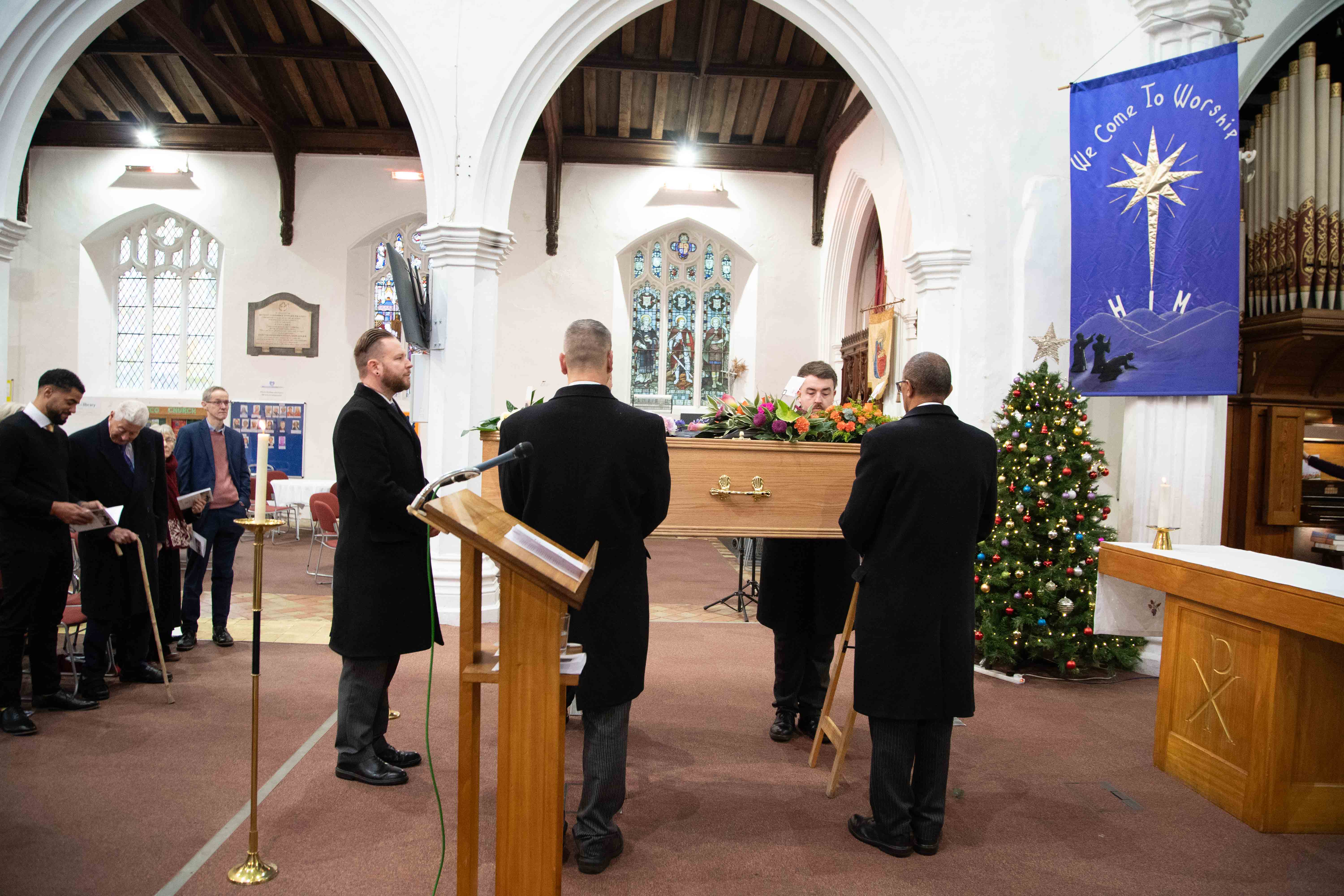 Funeral photography by Louis Charles Dalton