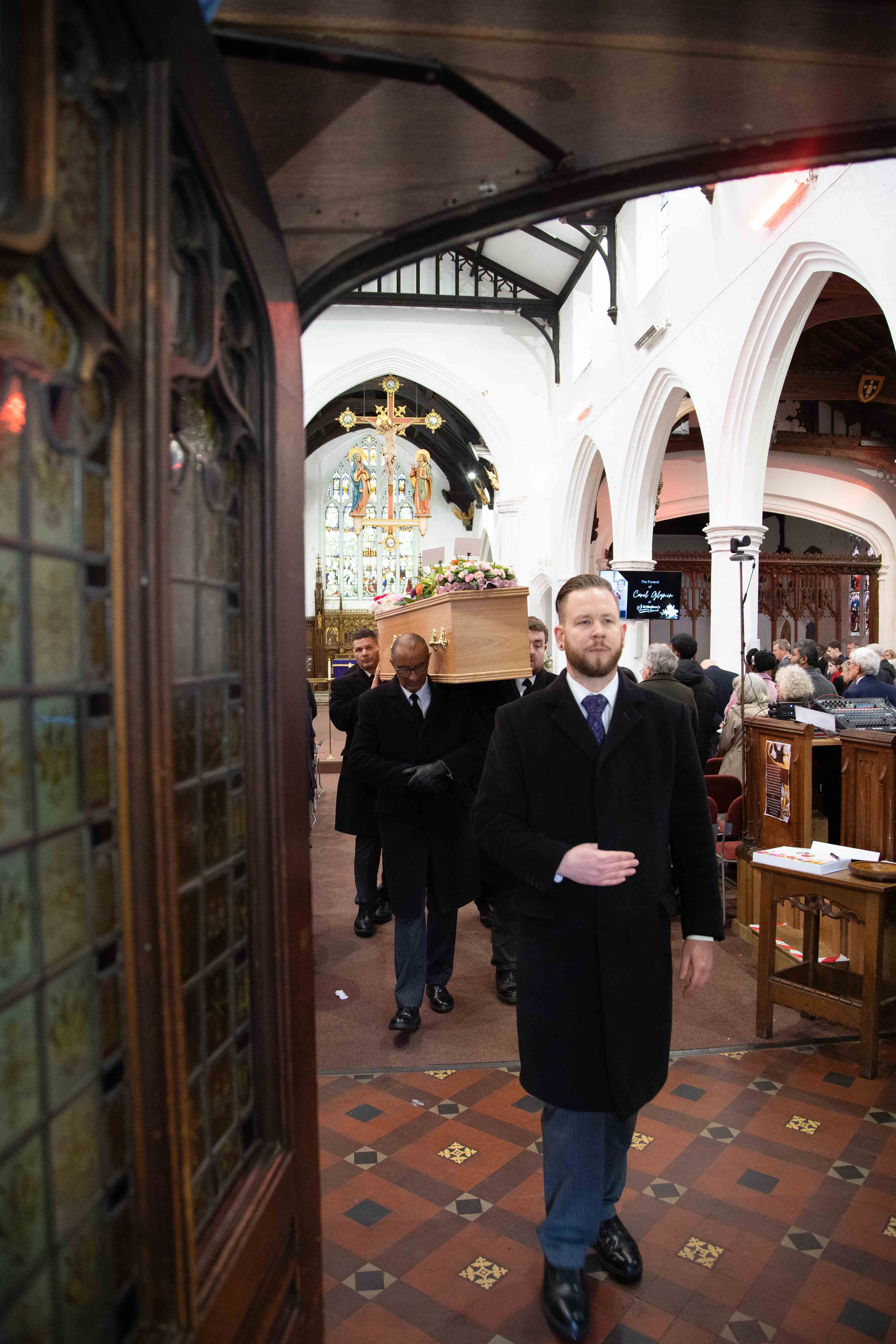 Funeral photography by Louis Charles Dalton