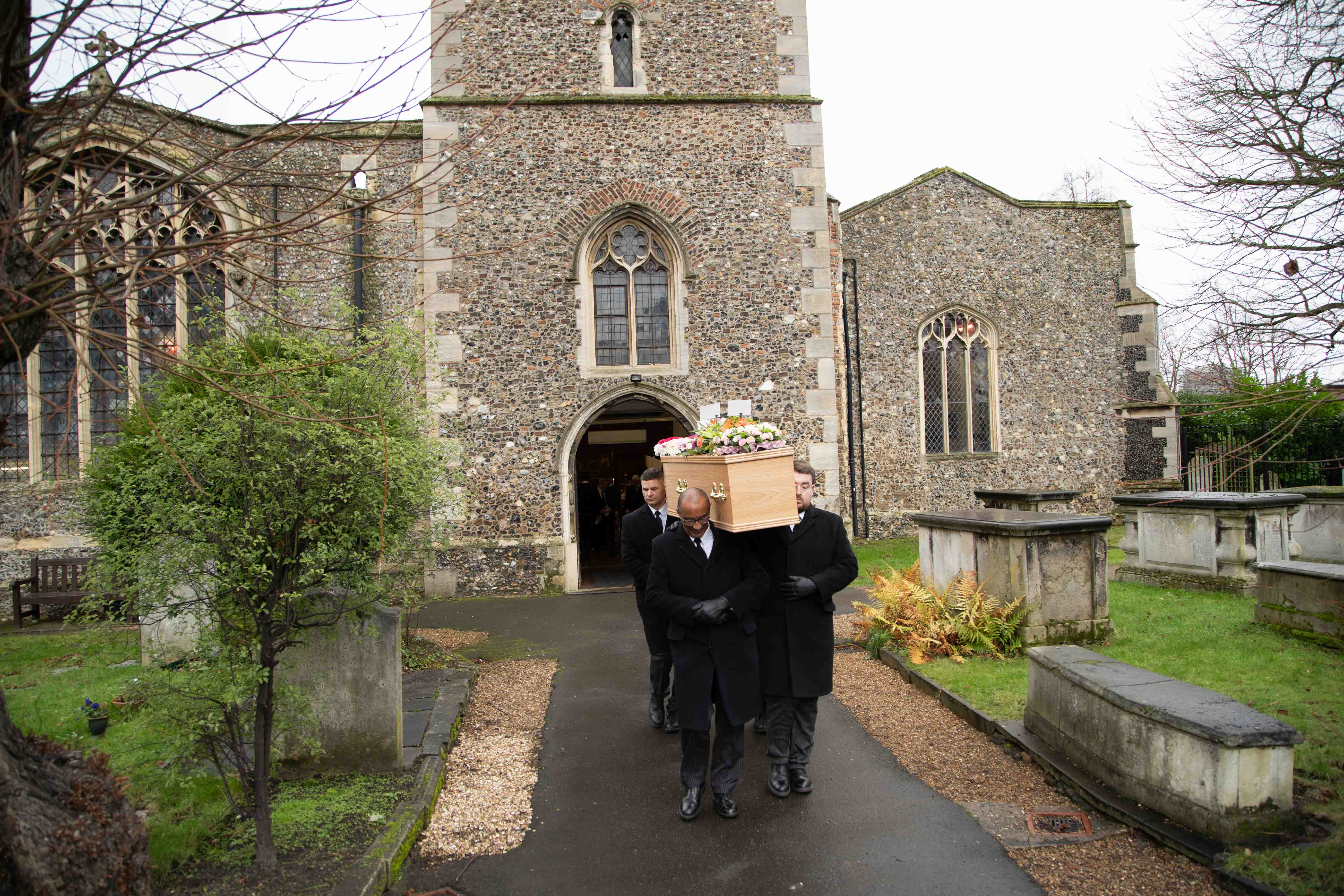 Funeral photography by Louis Charles Dalton