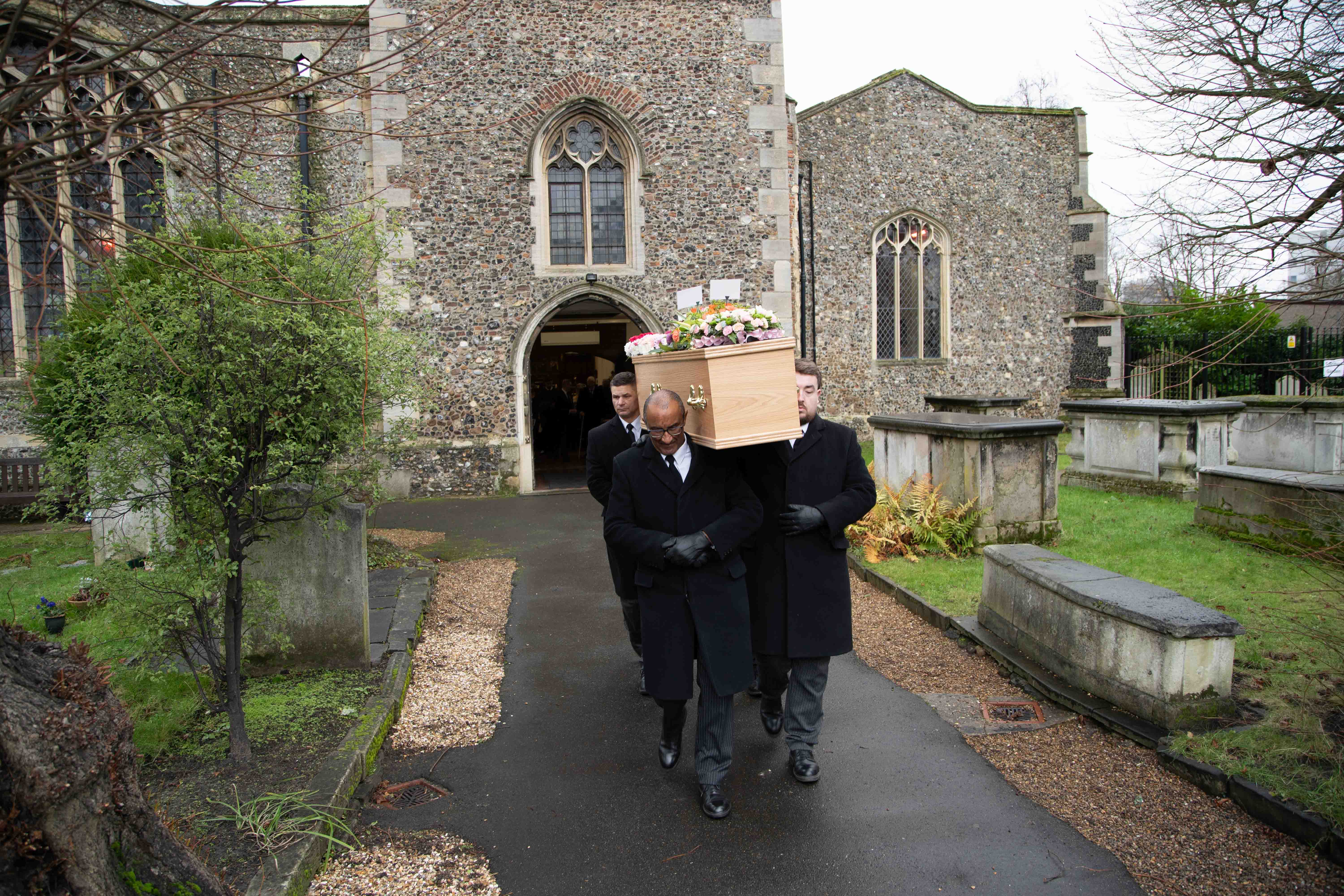 Funeral photography by Louis Charles Dalton