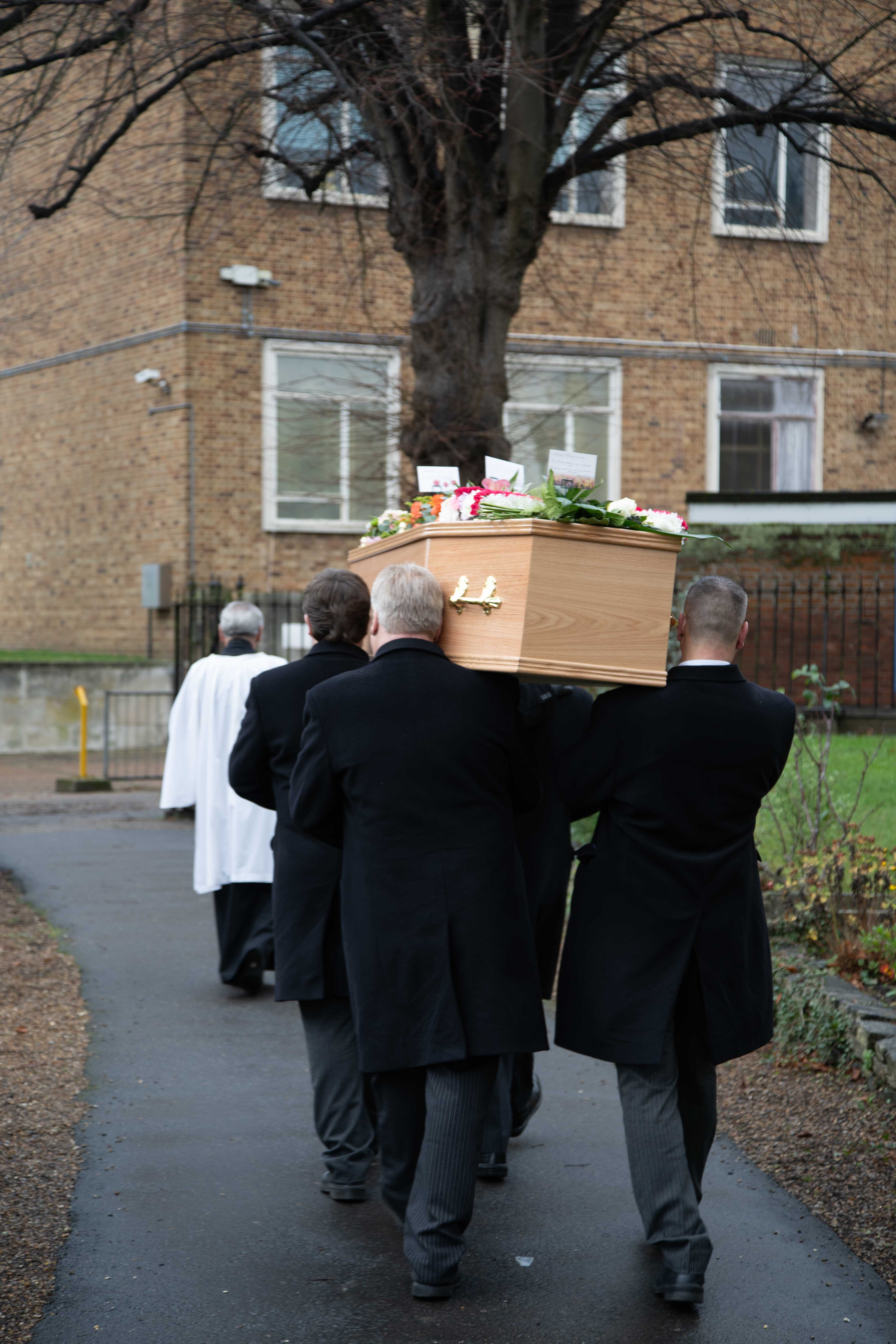 Funeral photography by Louis Charles Dalton
