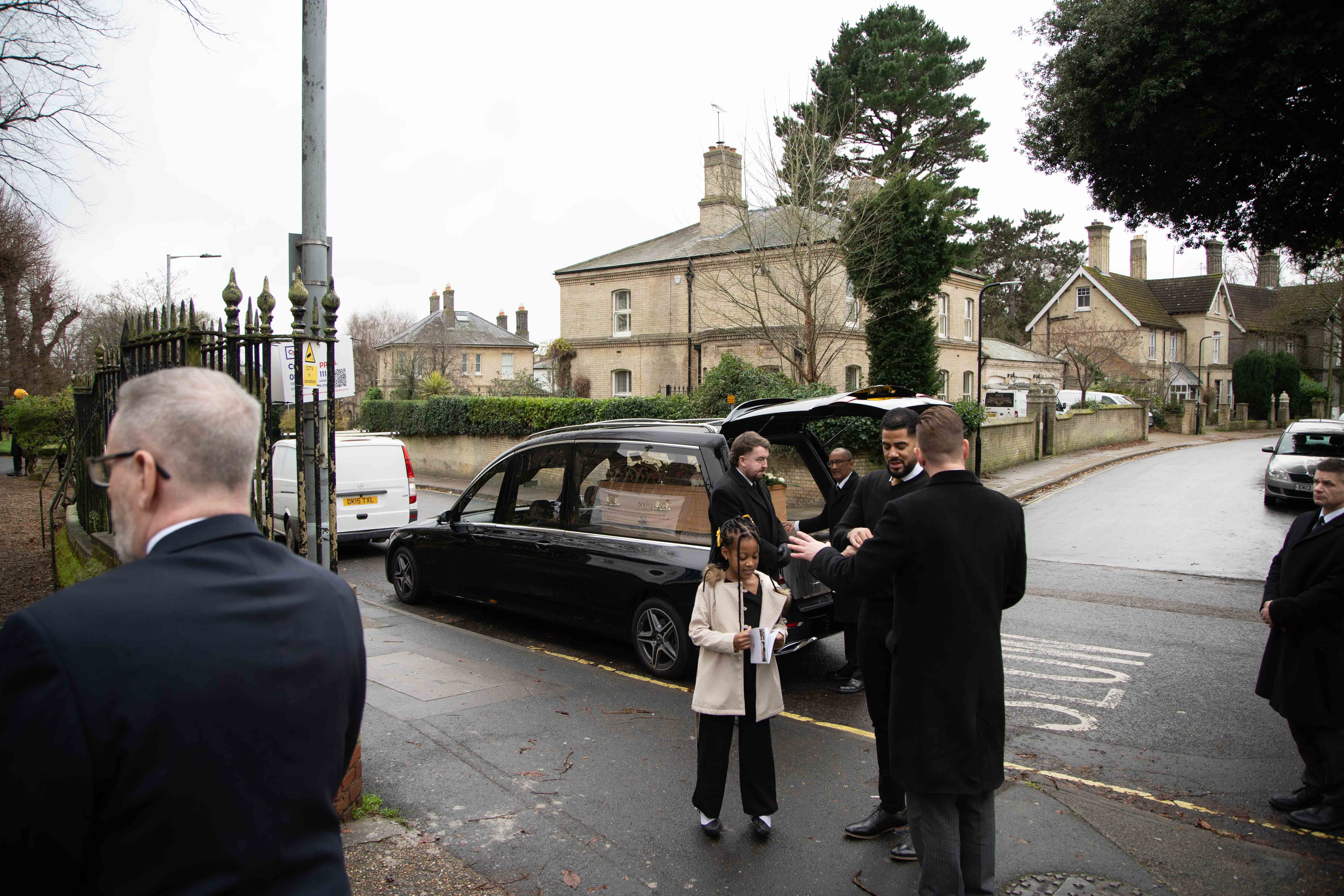 Funeral photography by Louis Charles Dalton