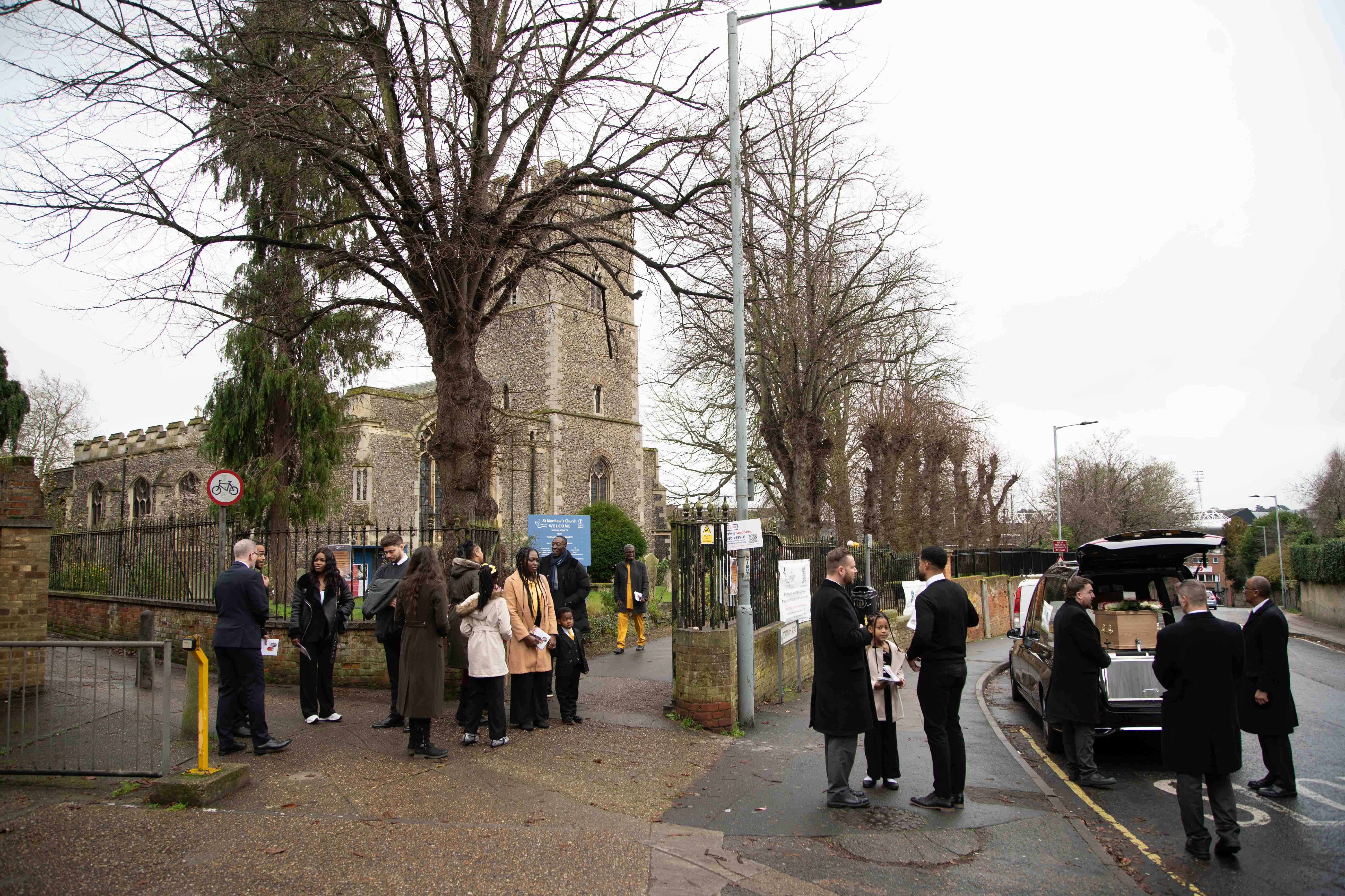 Funeral photography by Louis Charles Dalton