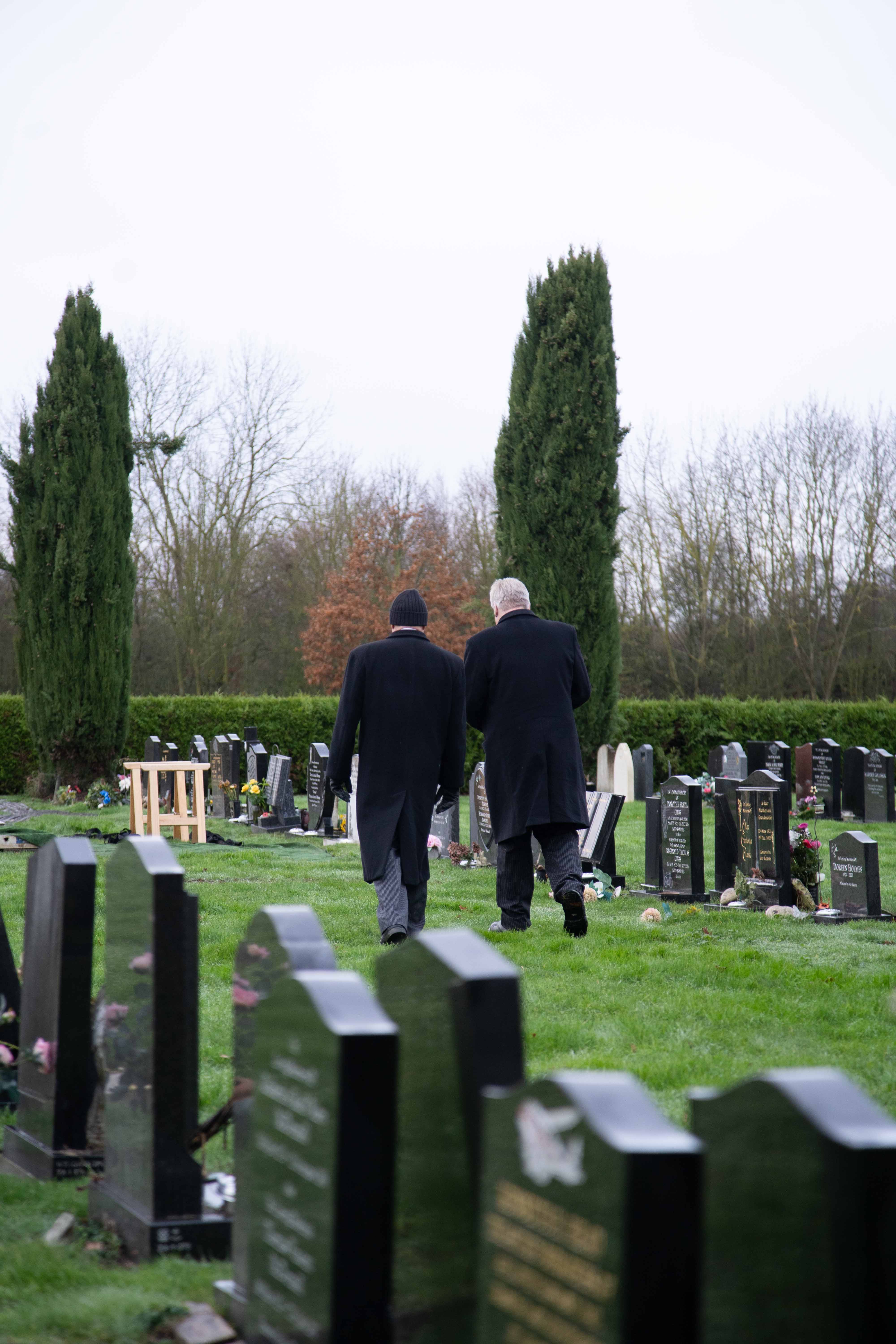 Funeral photography by Louis Charles Dalton