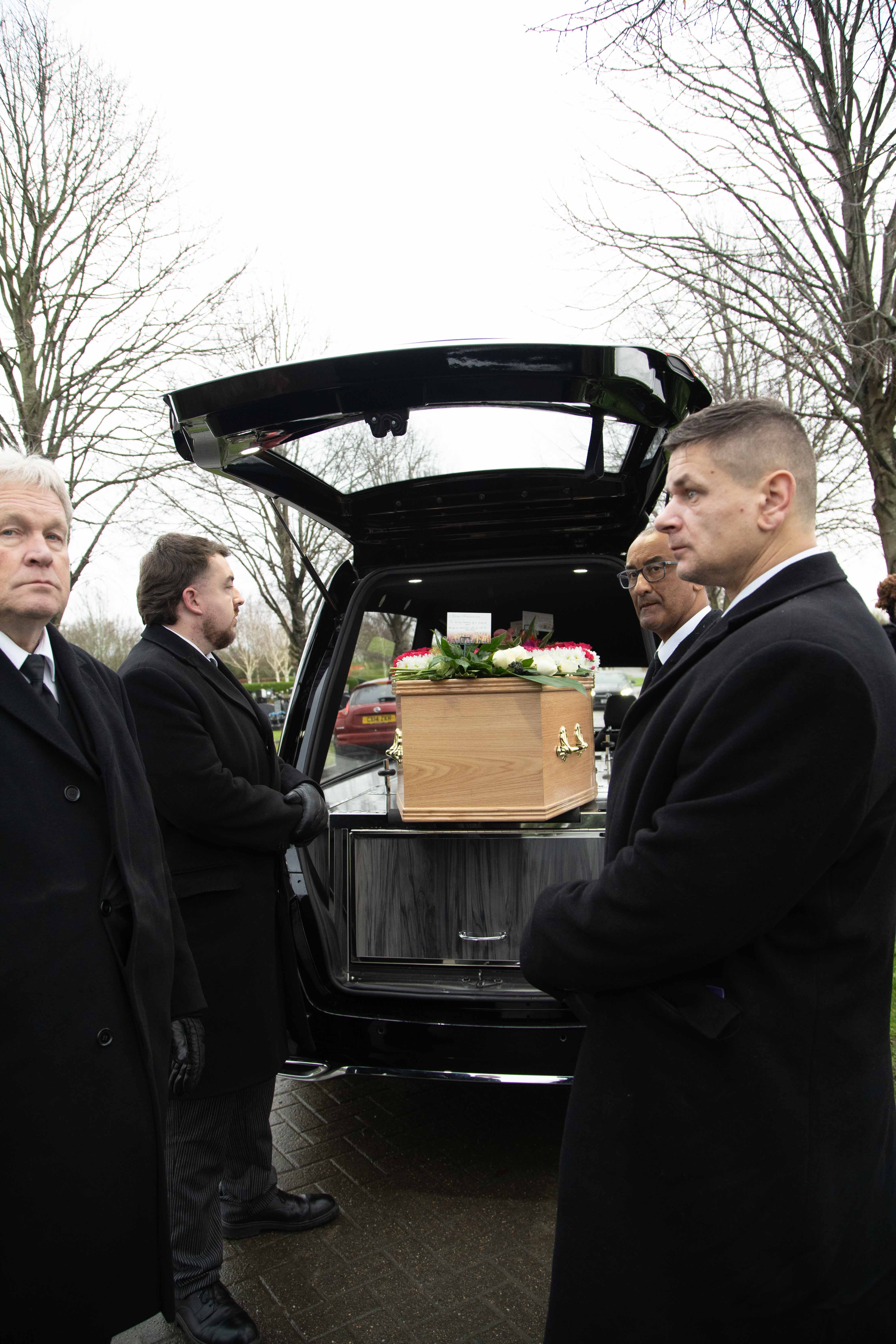 Funeral photography by Louis Charles Dalton