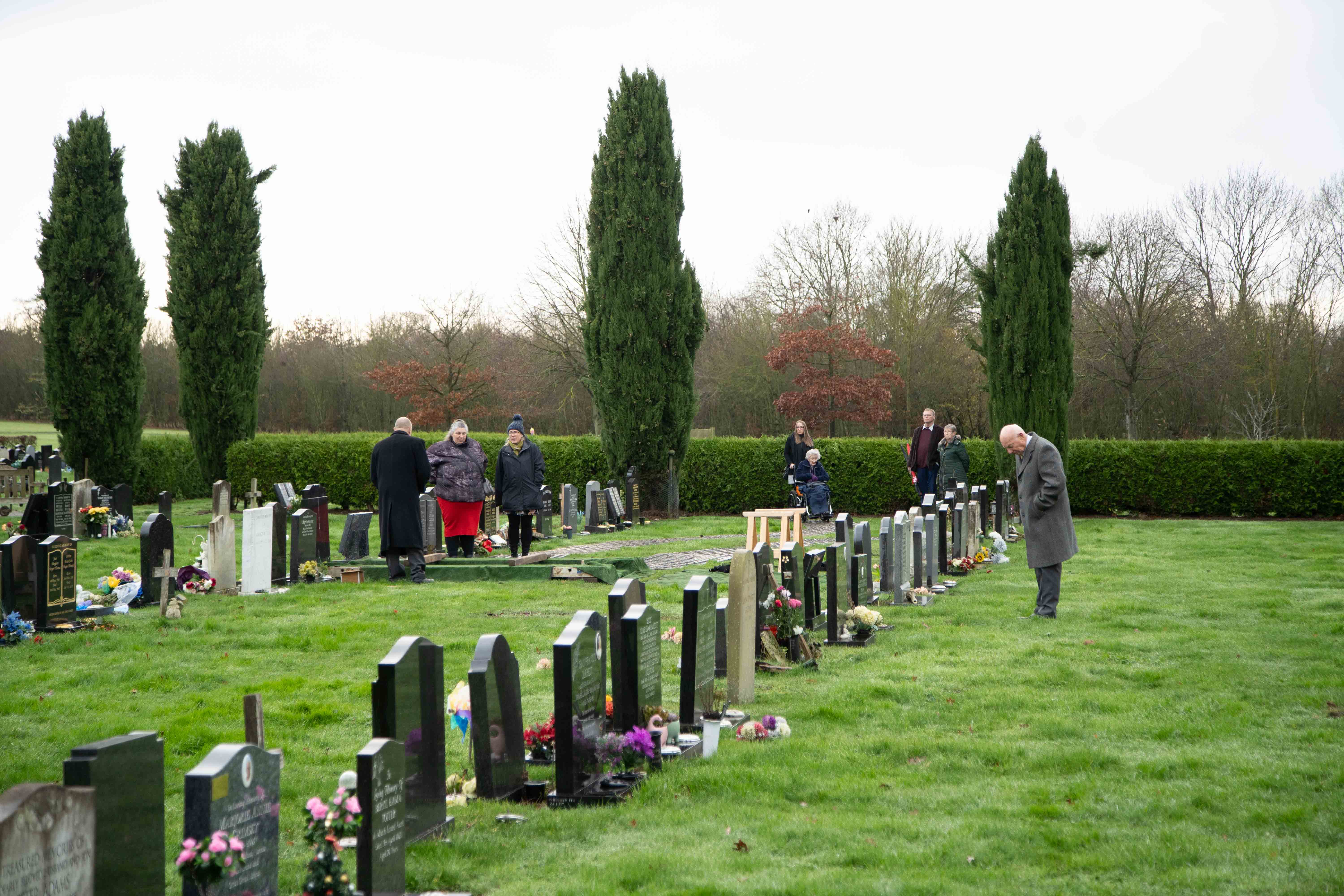 Funeral photography by Louis Charles Dalton