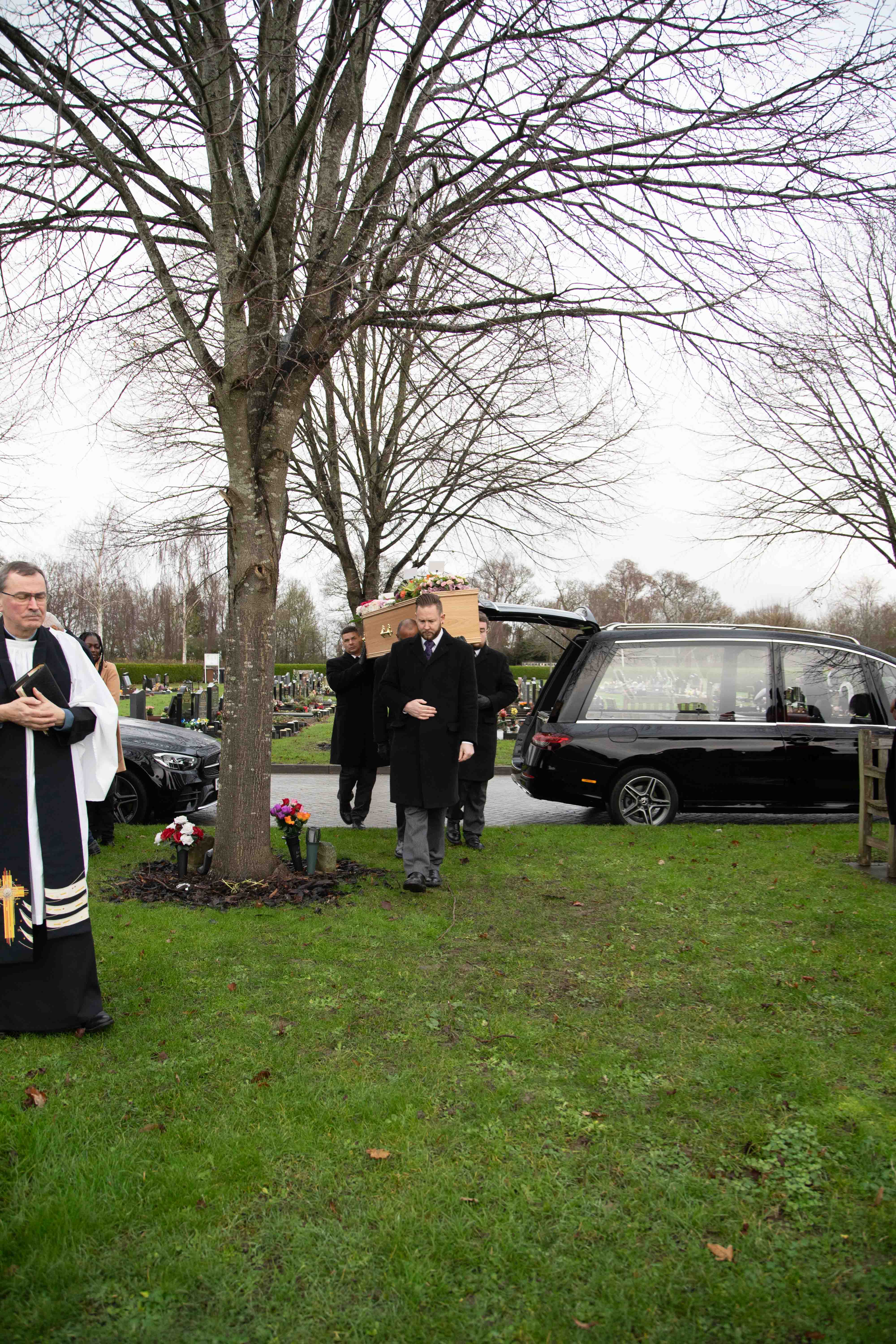 Funeral photography by Louis Charles Dalton