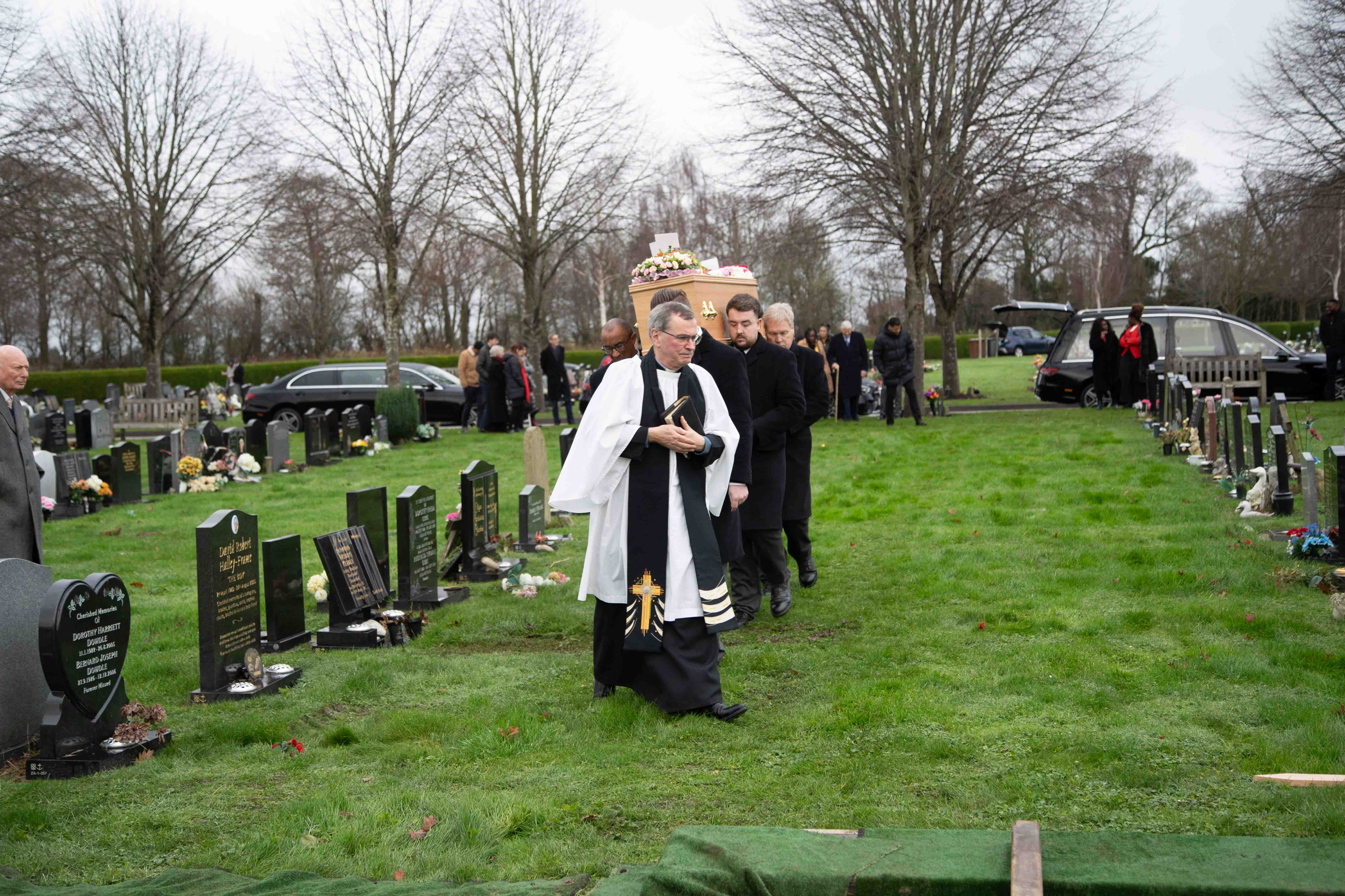 Funeral photography by Louis Charles Dalton