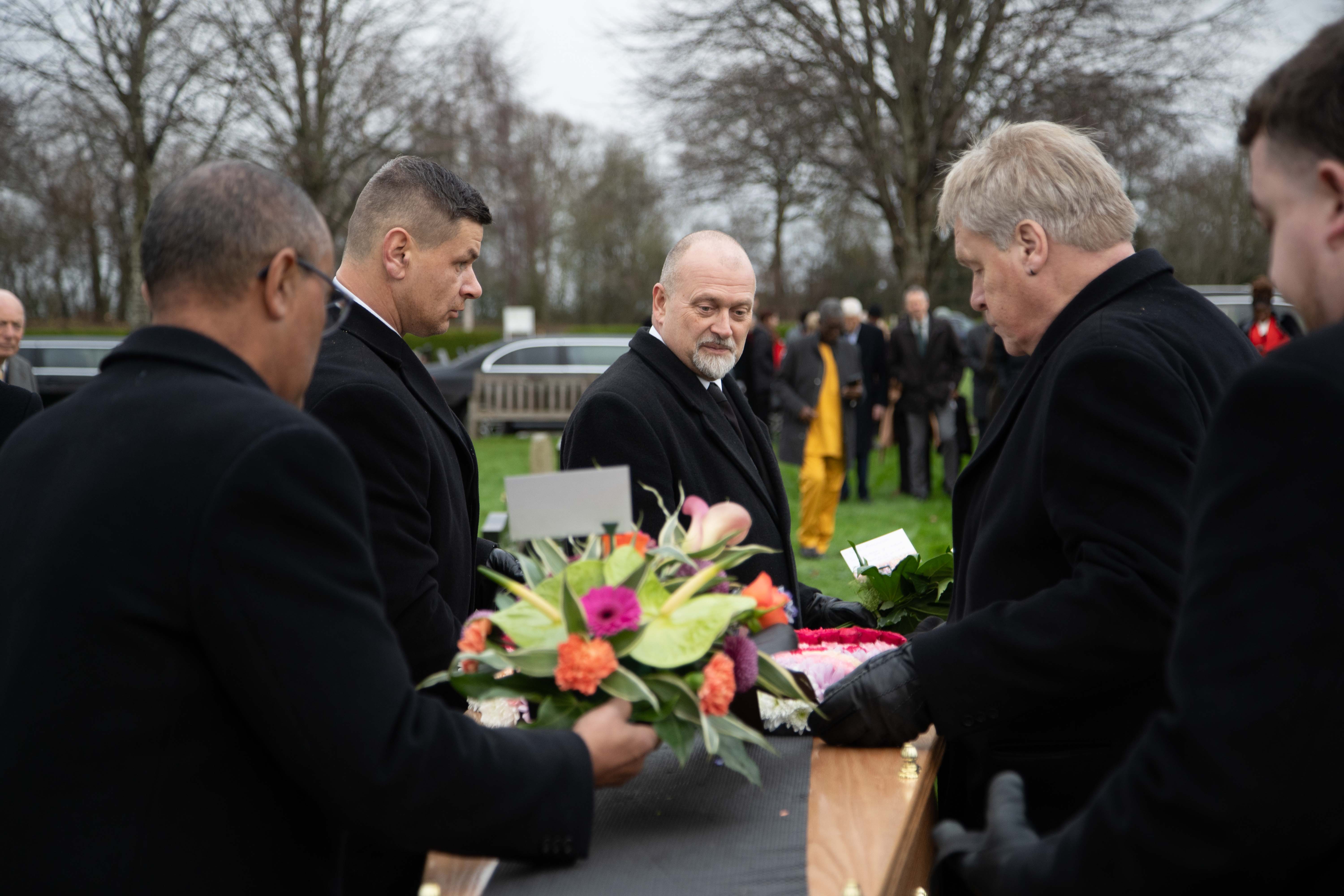 Funeral photography by Louis Charles Dalton