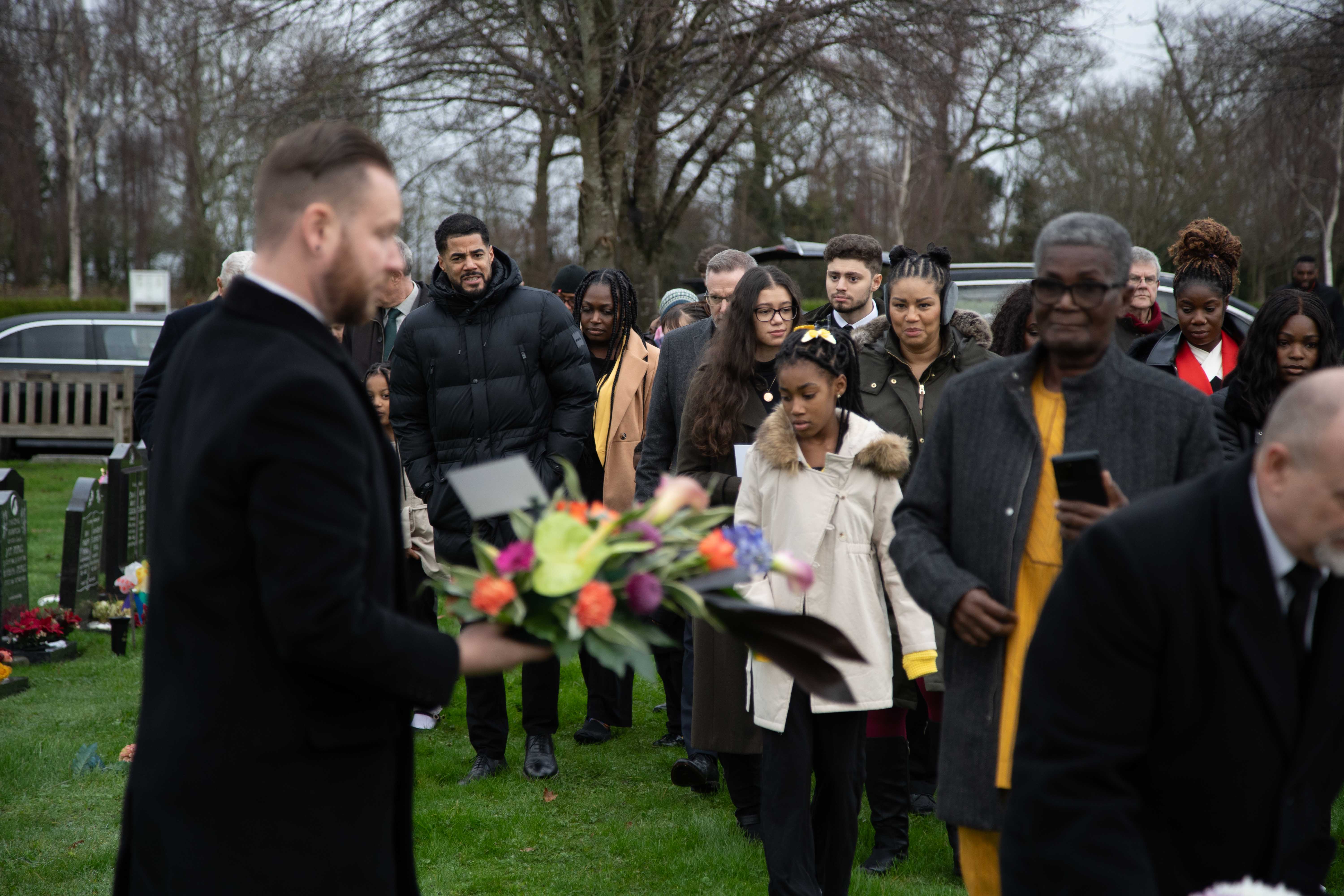 Funeral photography by Louis Charles Dalton