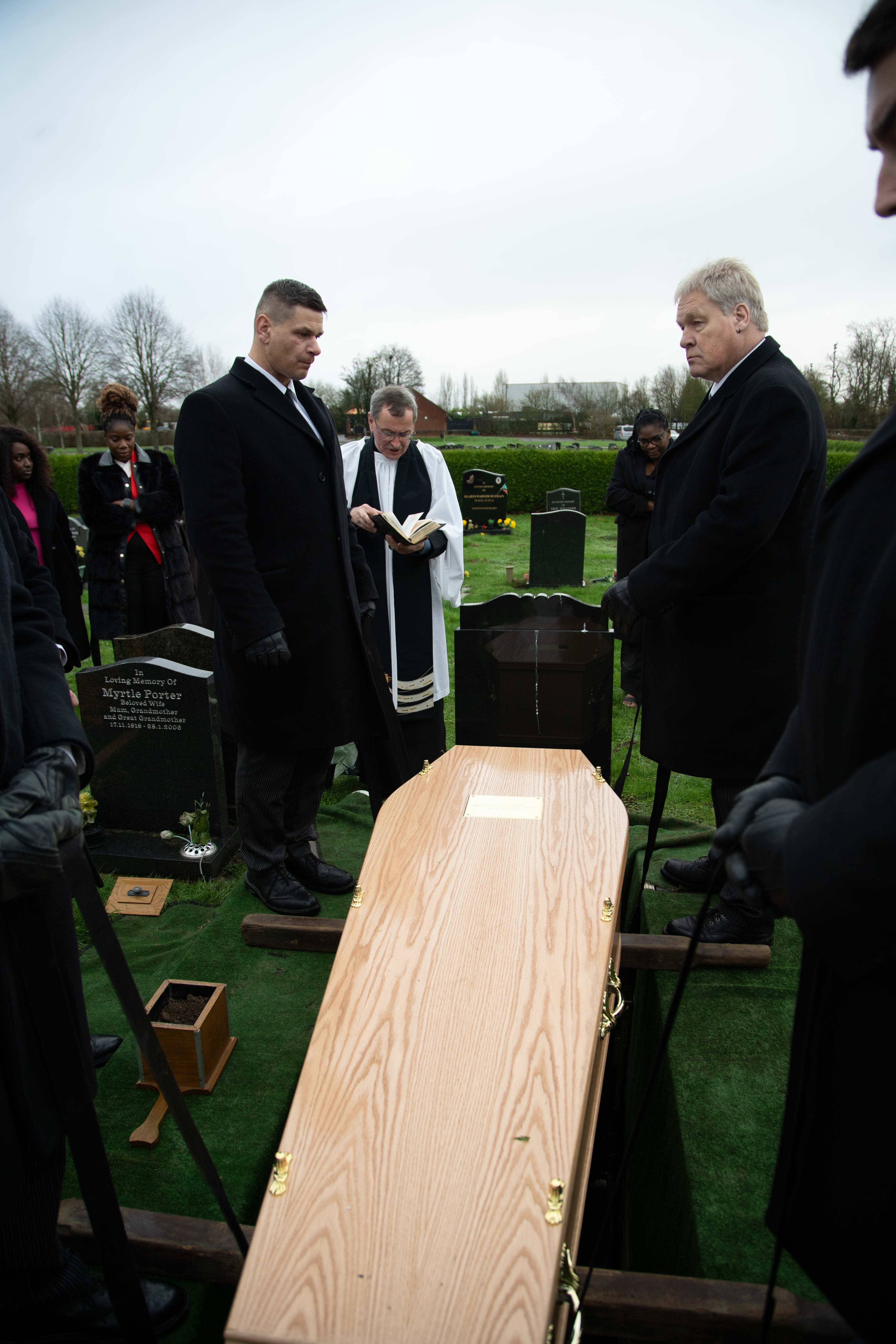 Funeral photography by Louis Charles Dalton