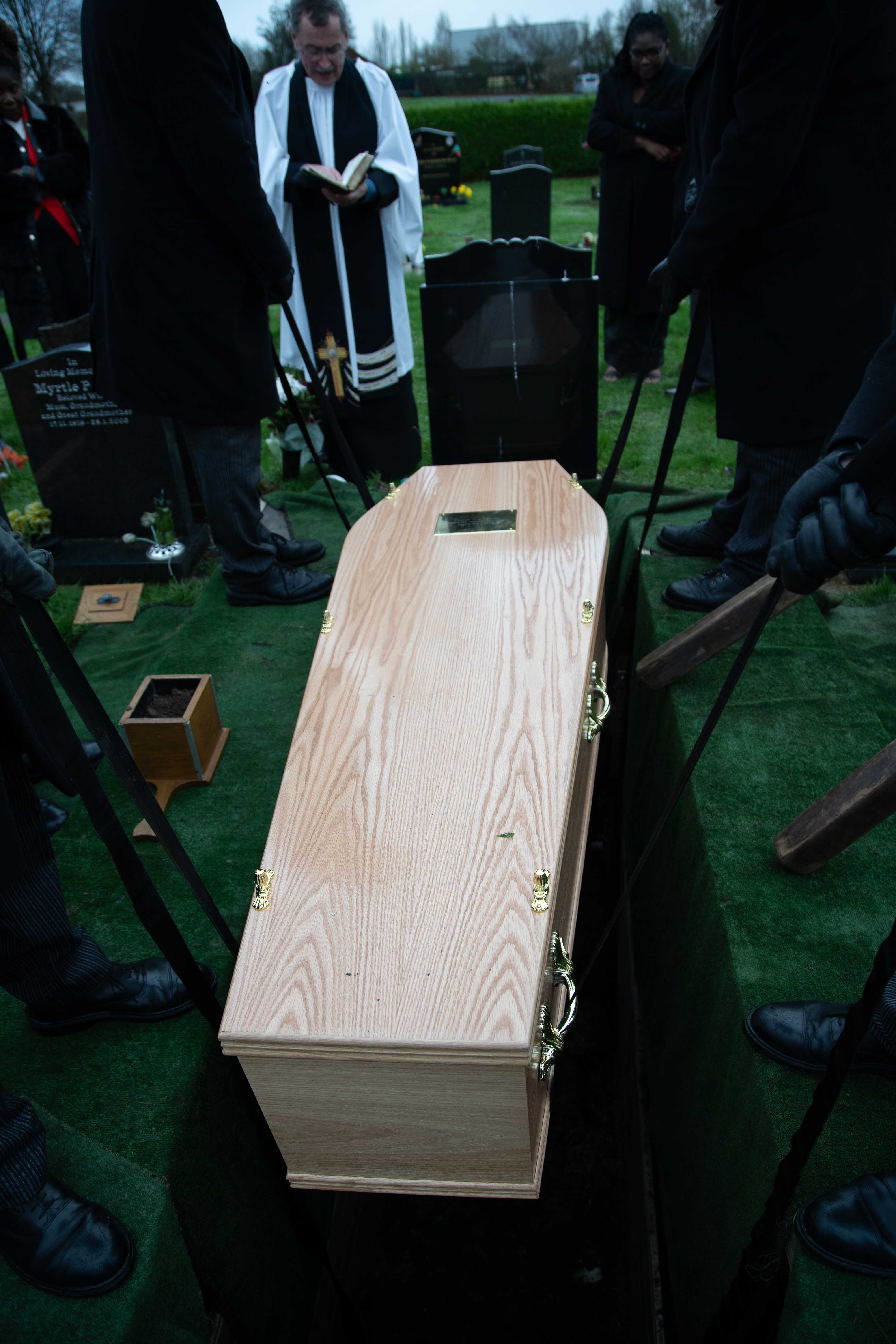 Funeral photography by Louis Charles Dalton