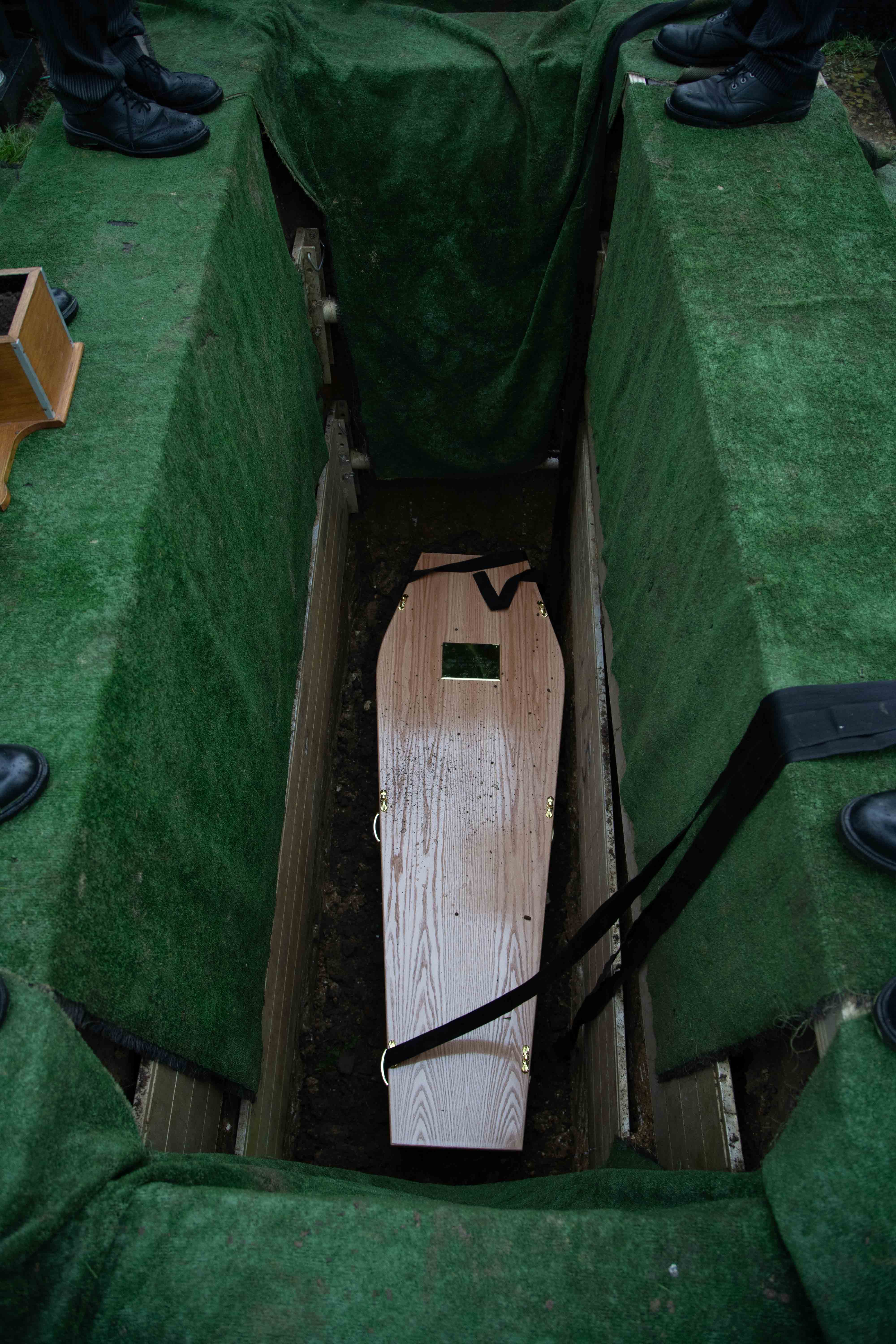 Funeral photography by Louis Charles Dalton