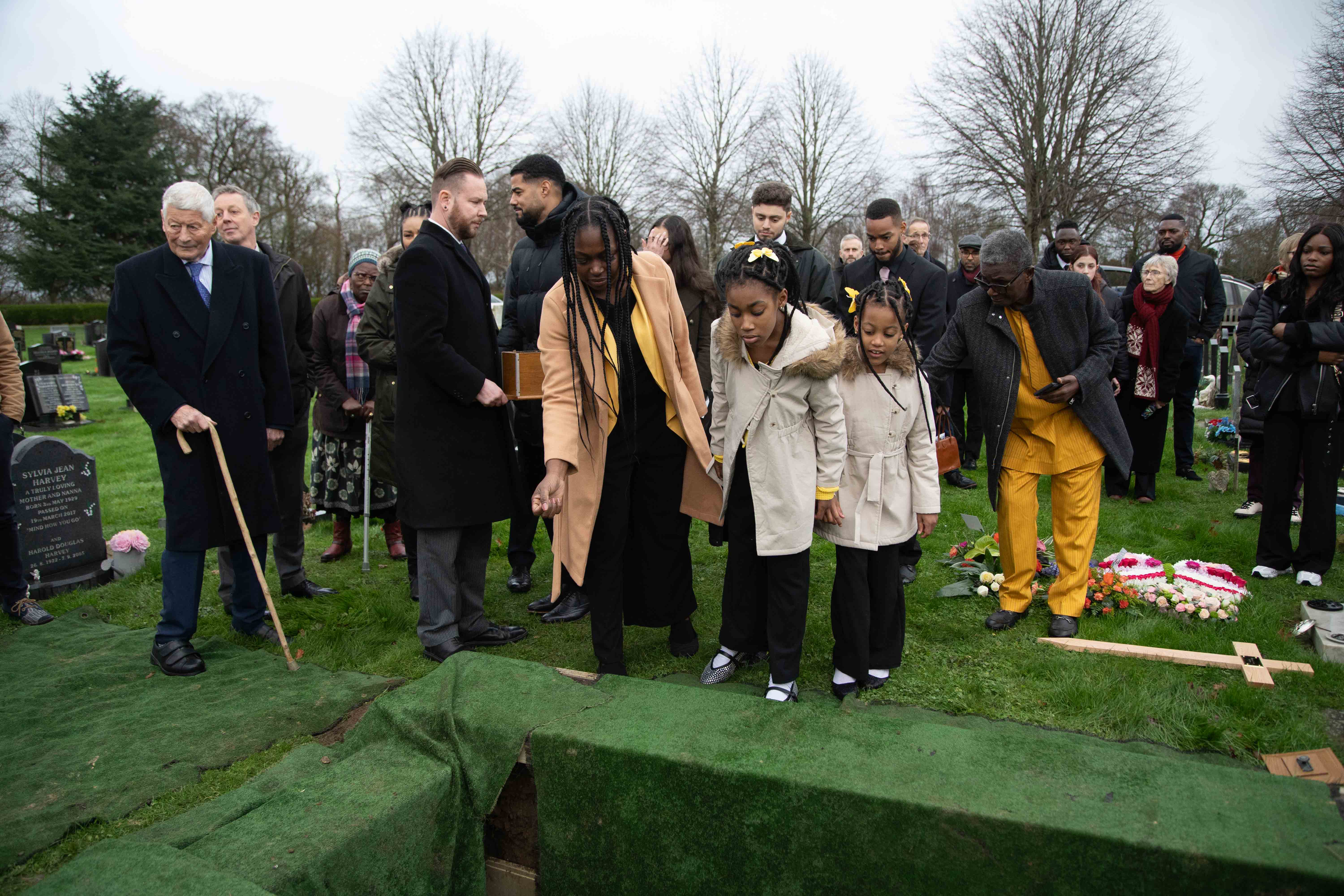 Funeral photography by Louis Charles Dalton