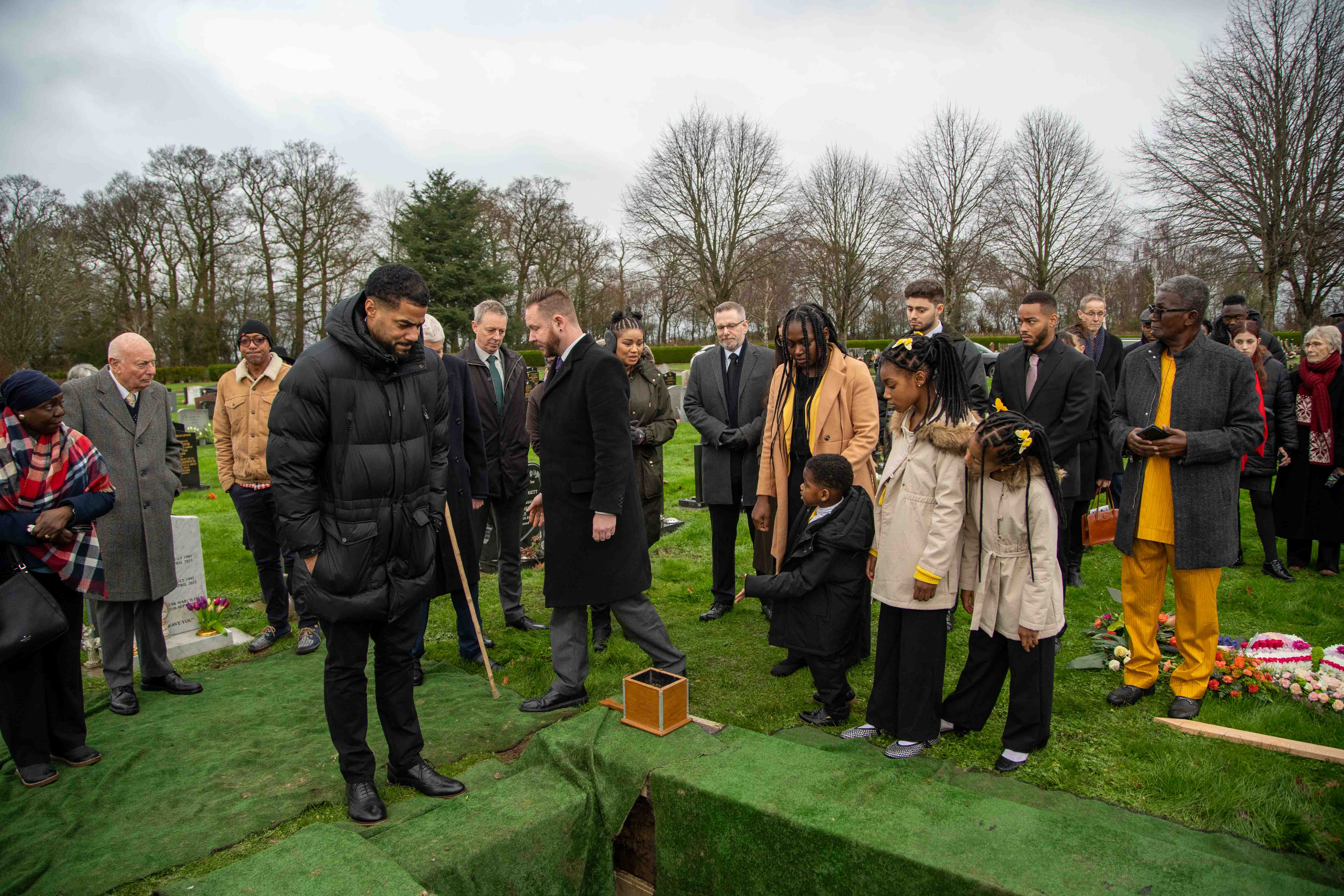 Funeral photography by Louis Charles Dalton