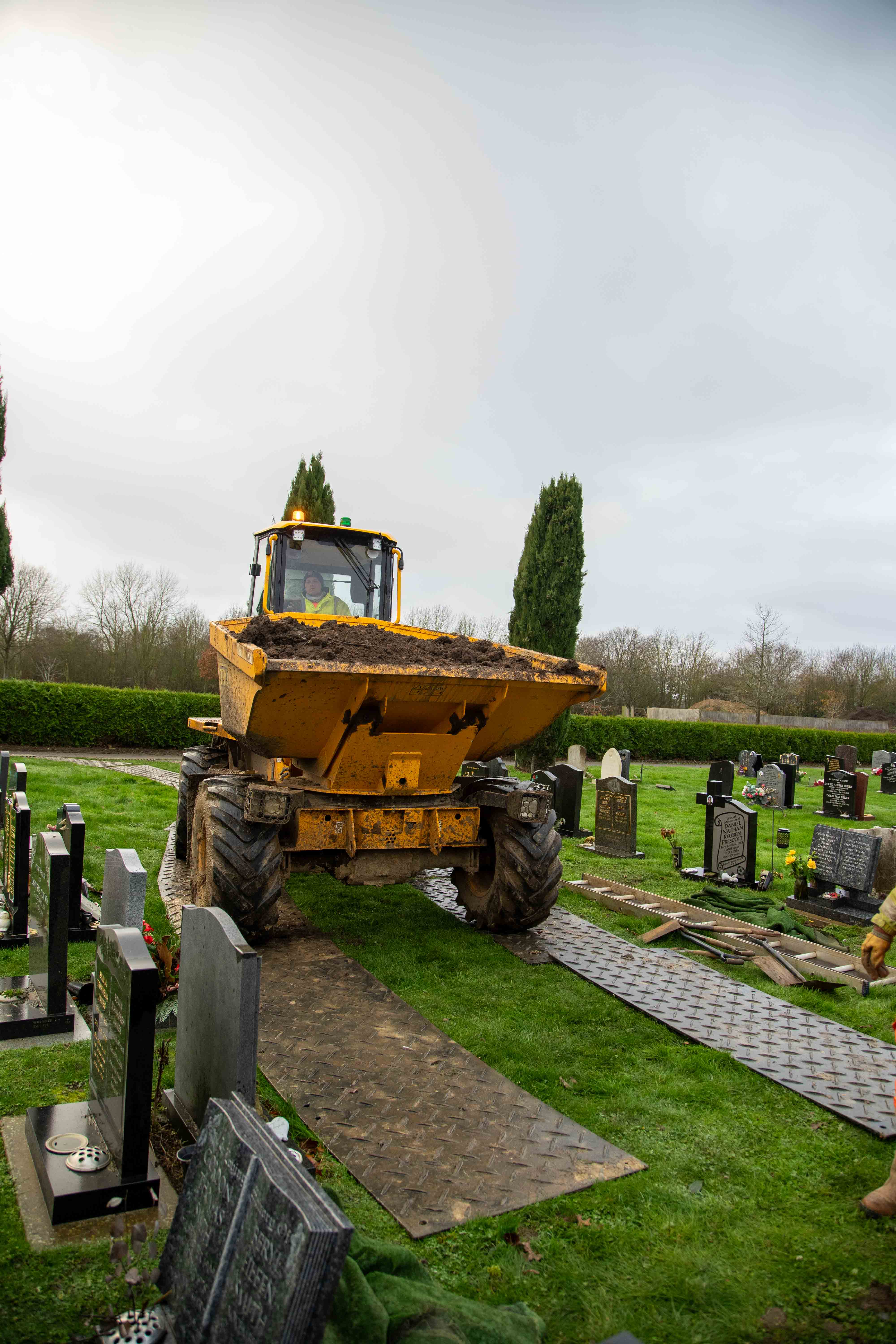 Funeral photography by Louis Charles Dalton