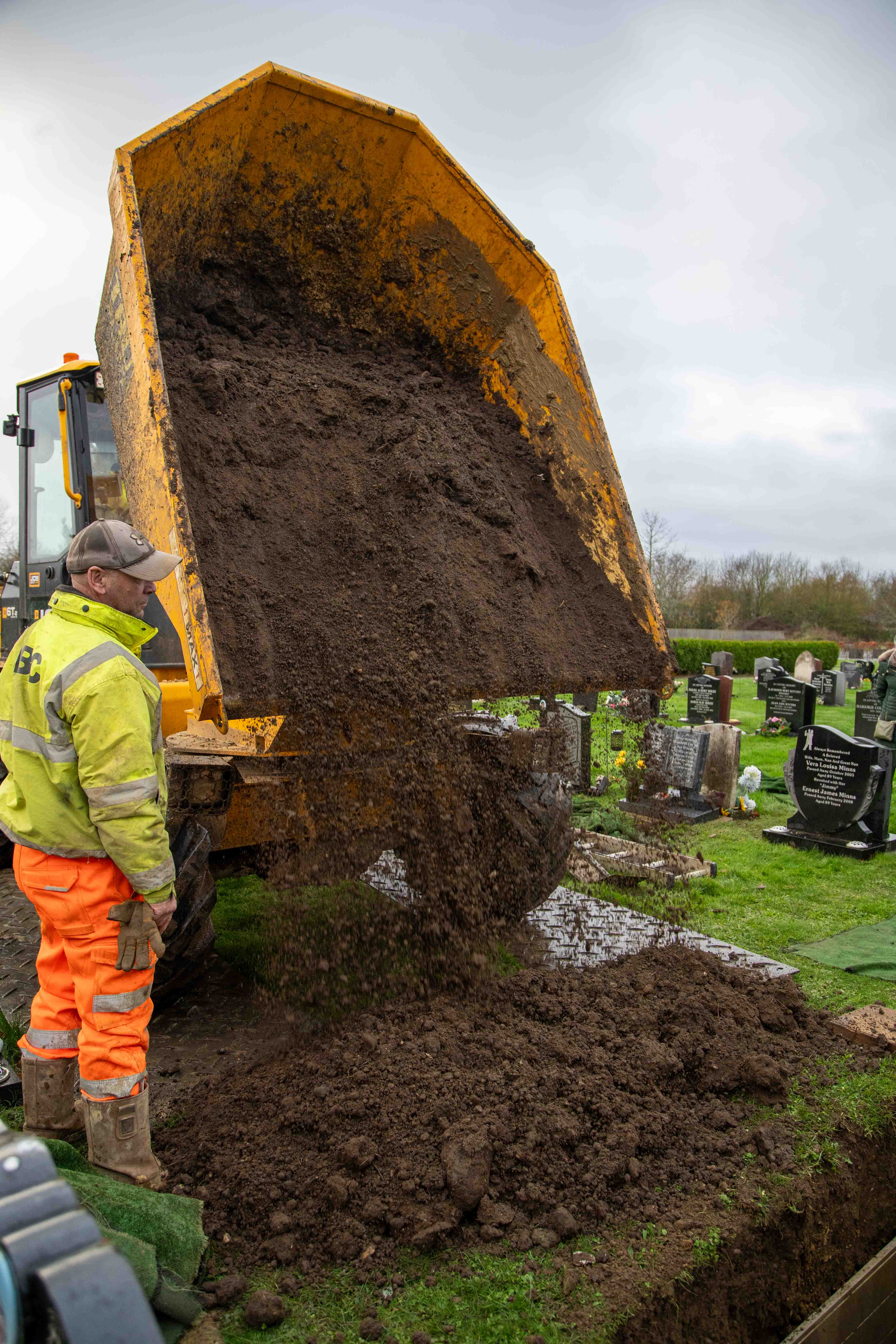 Funeral photography by Louis Charles Dalton