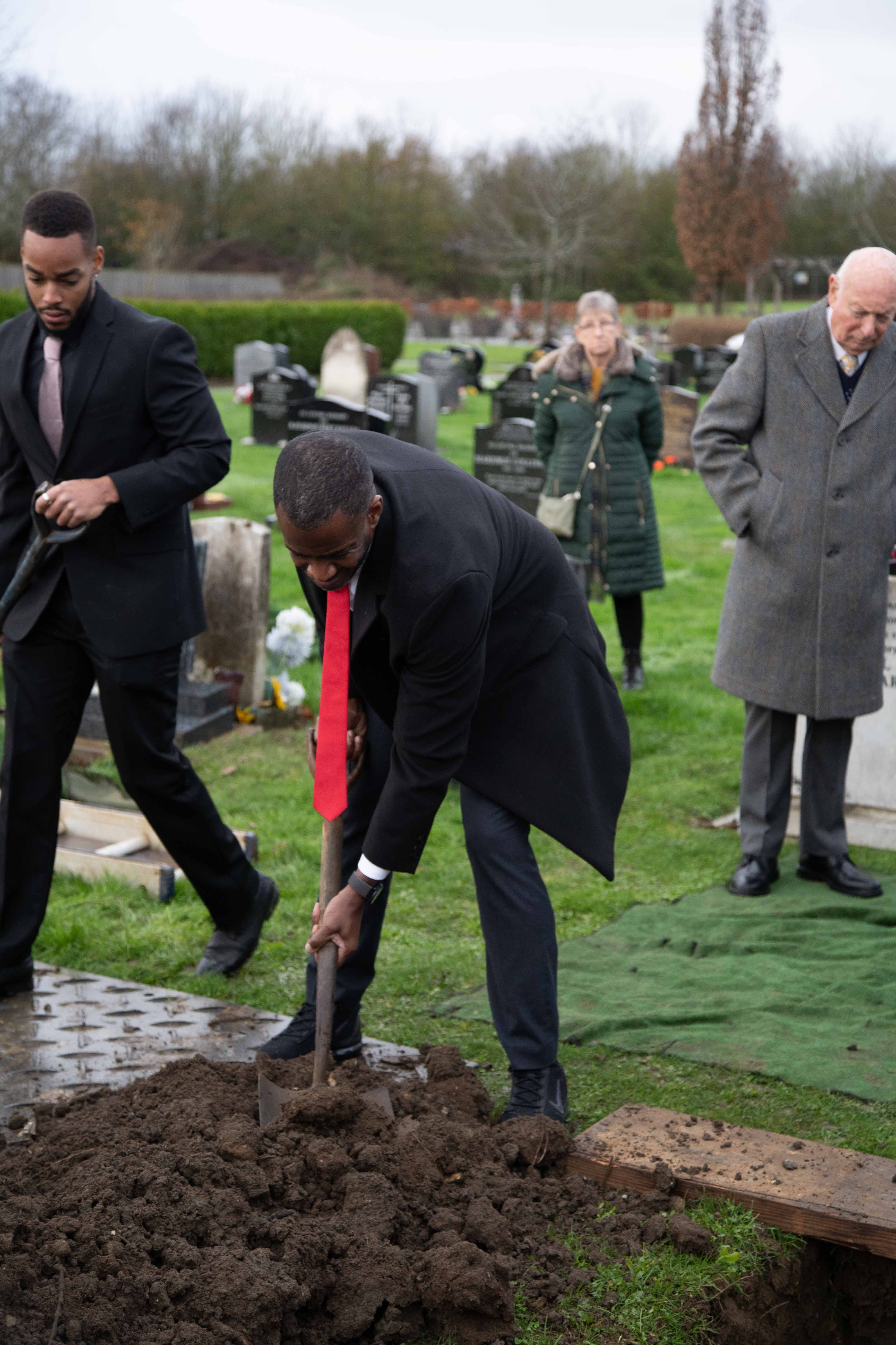 Funeral photography by Louis Charles Dalton