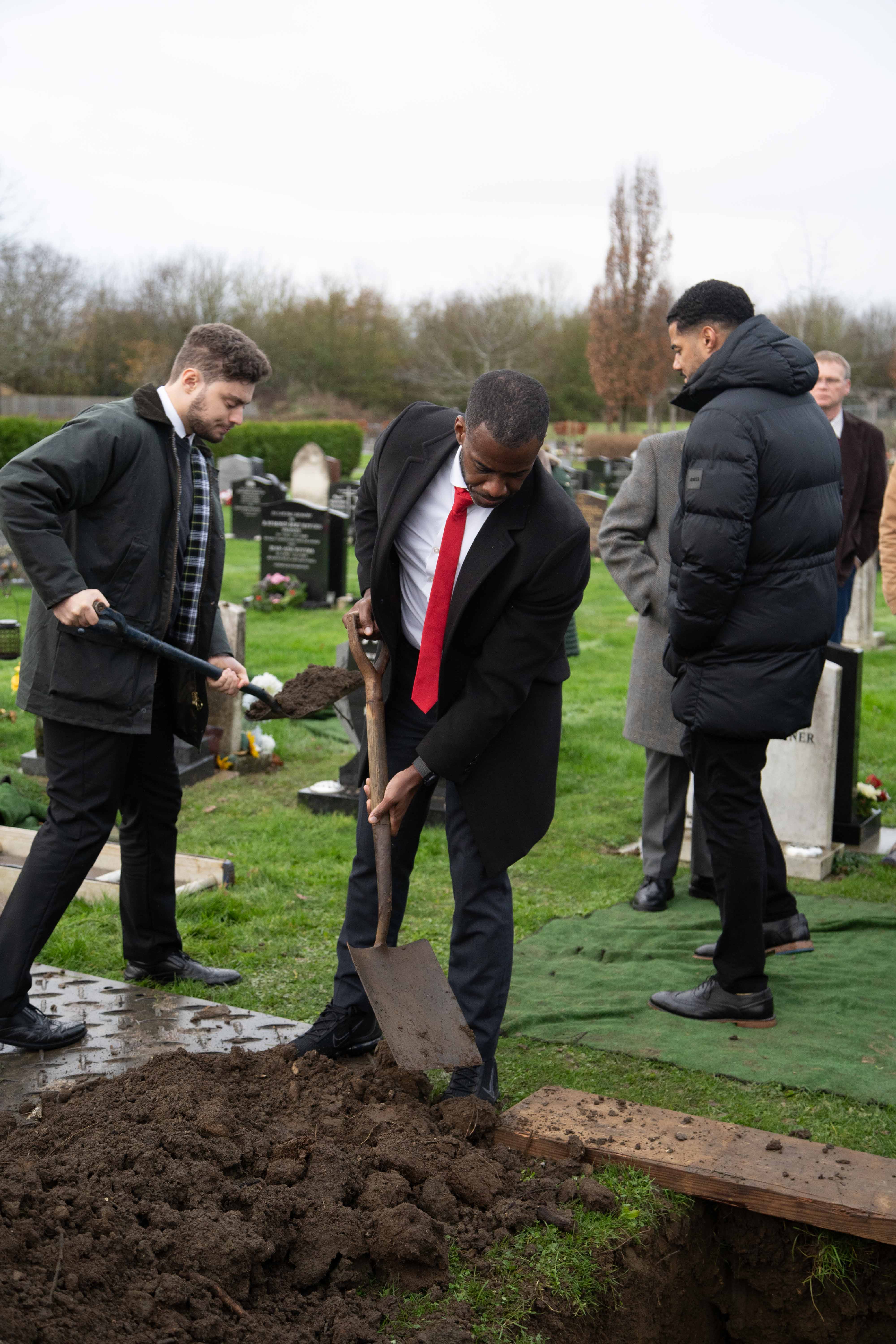 Funeral photography by Louis Charles Dalton