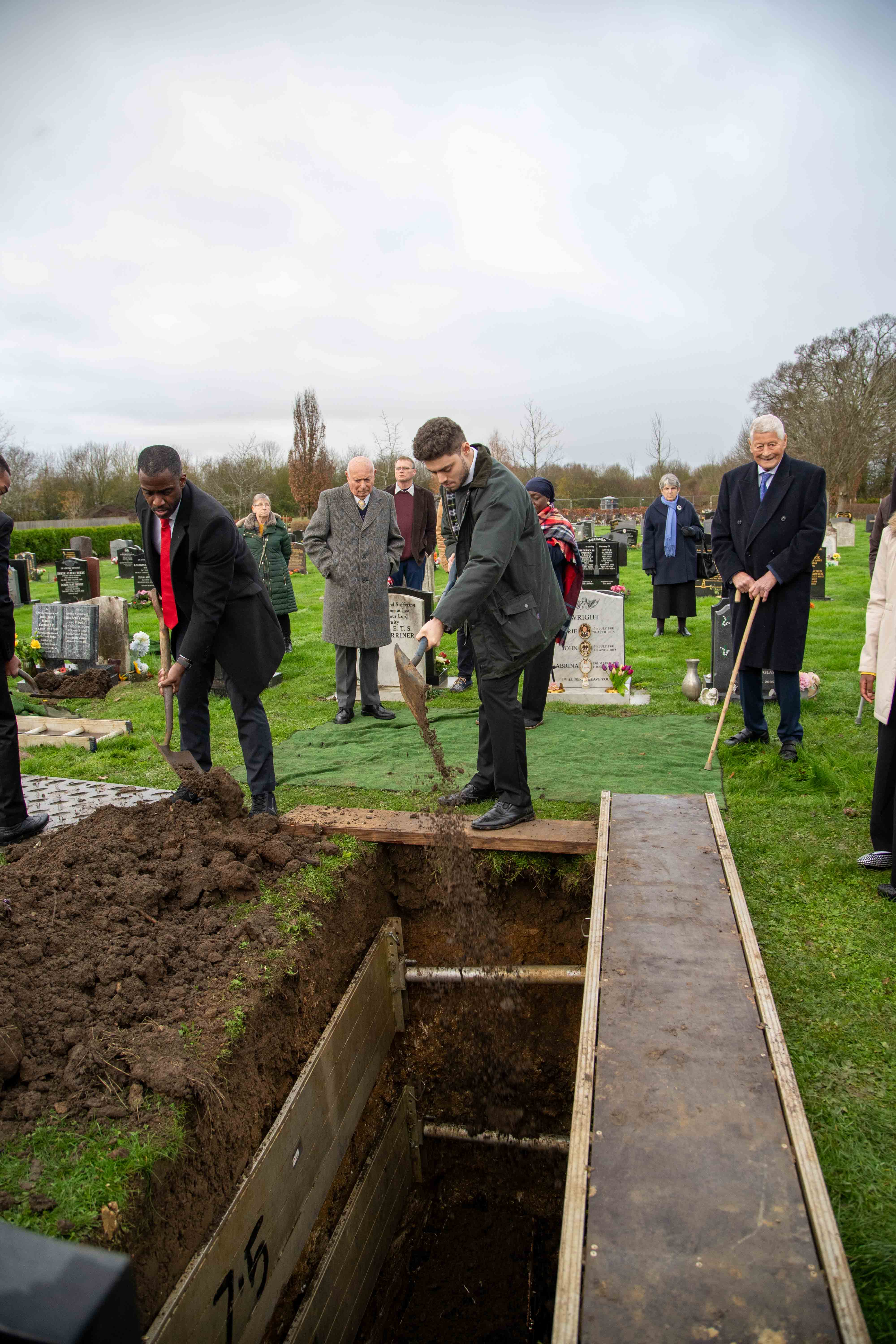 Funeral photography by Louis Charles Dalton