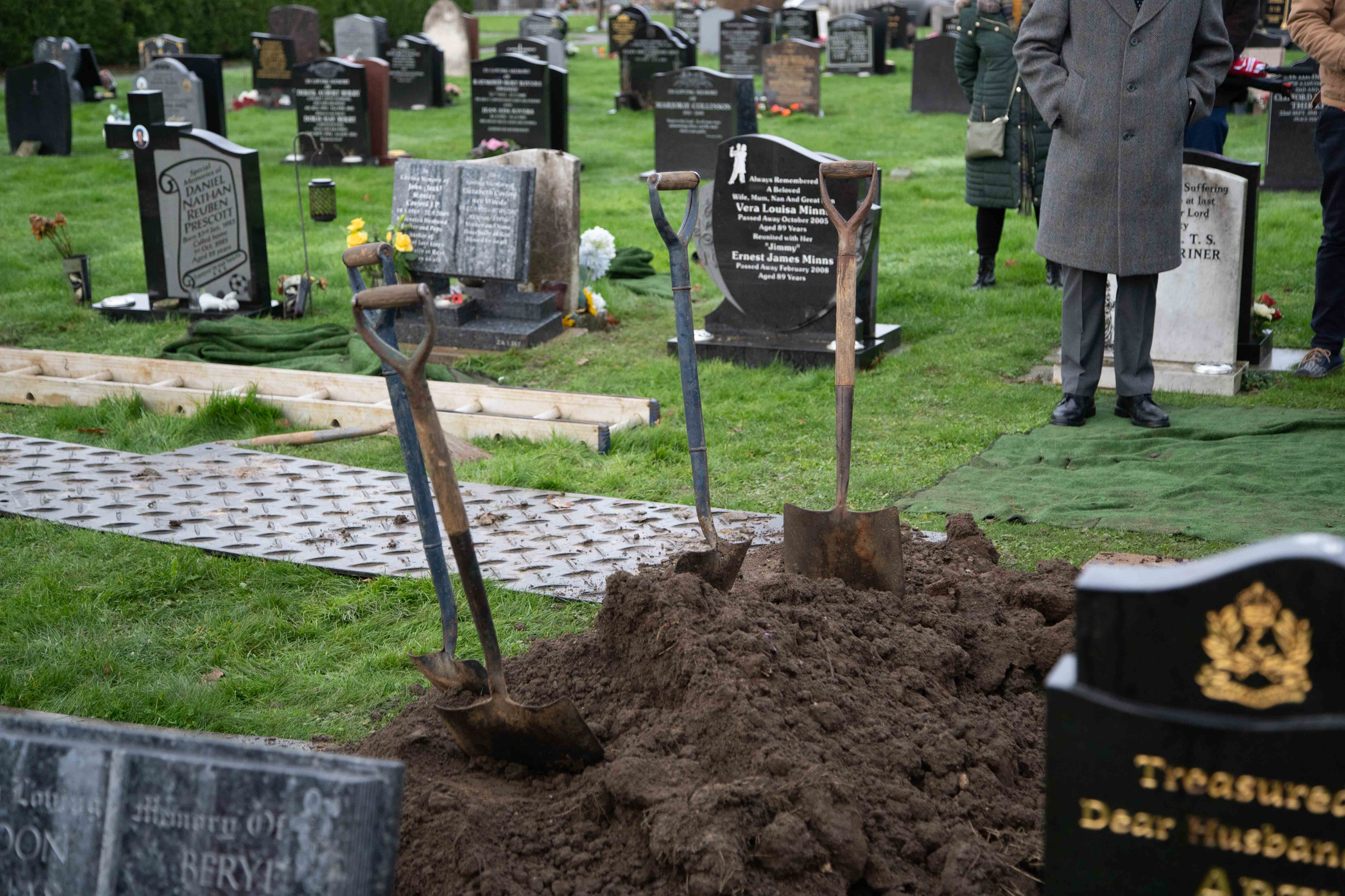 Funeral photography by Louis Charles Dalton