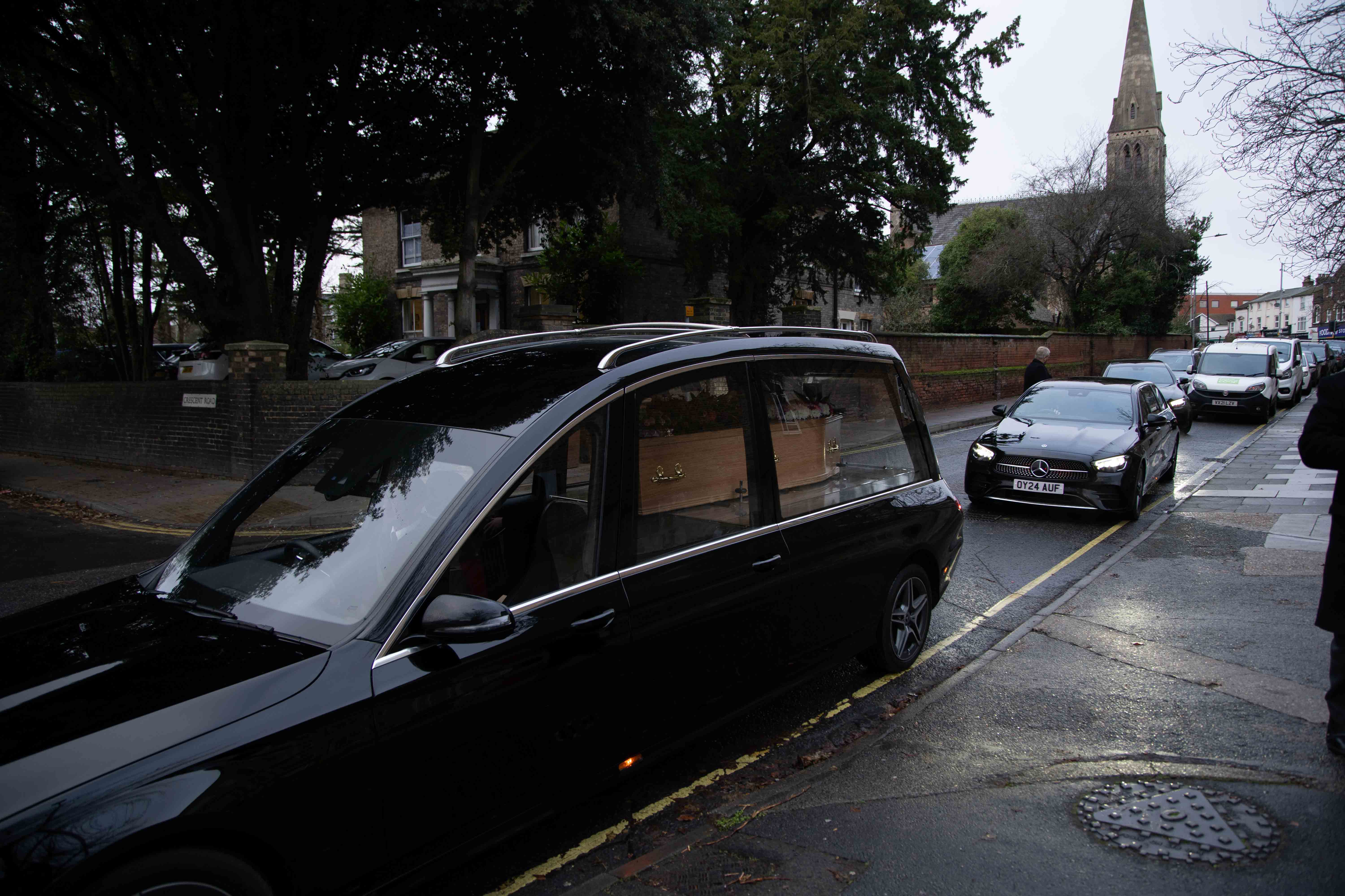 Funeral photography by Louis Charles Dalton