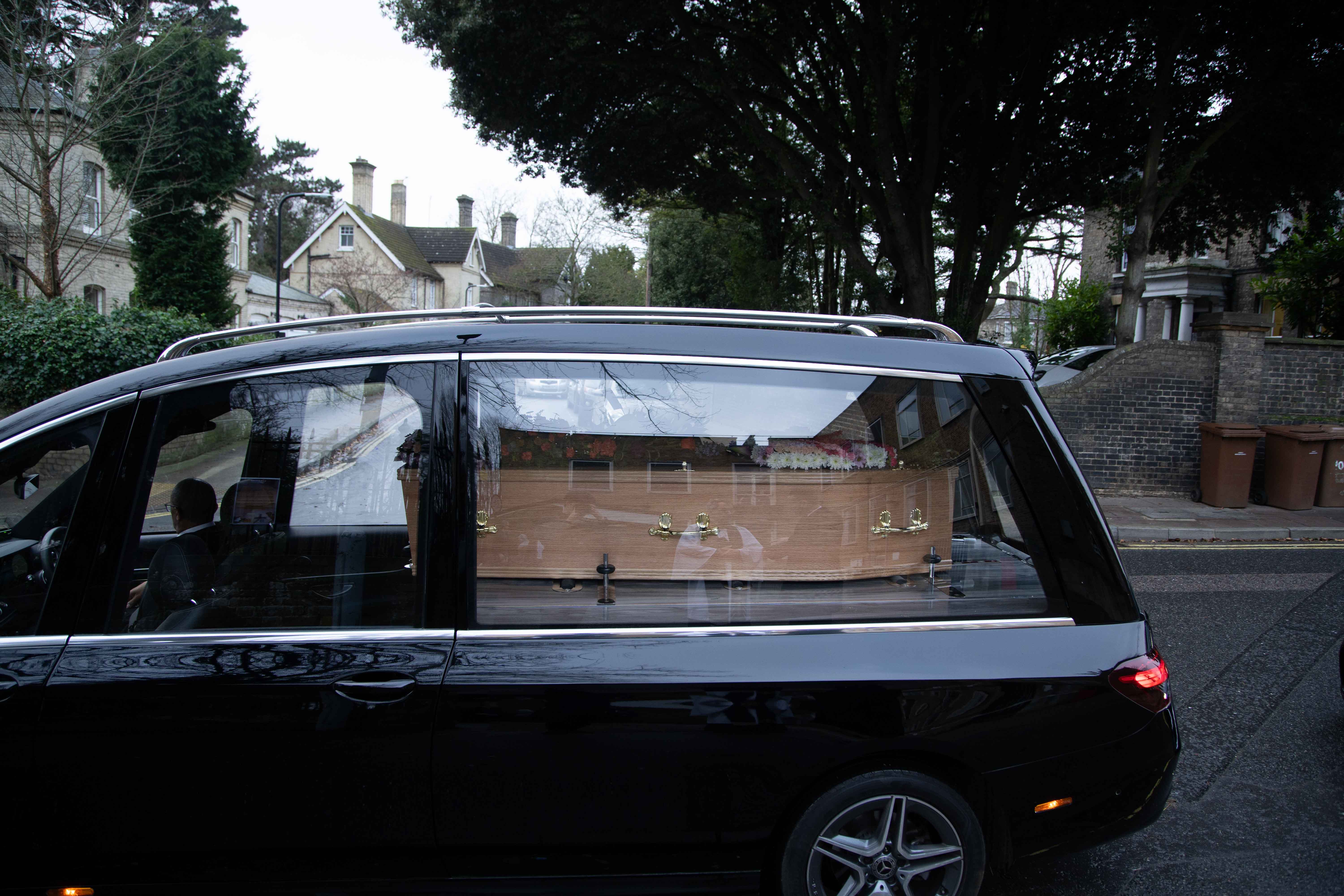 Funeral photography by Louis Charles Dalton