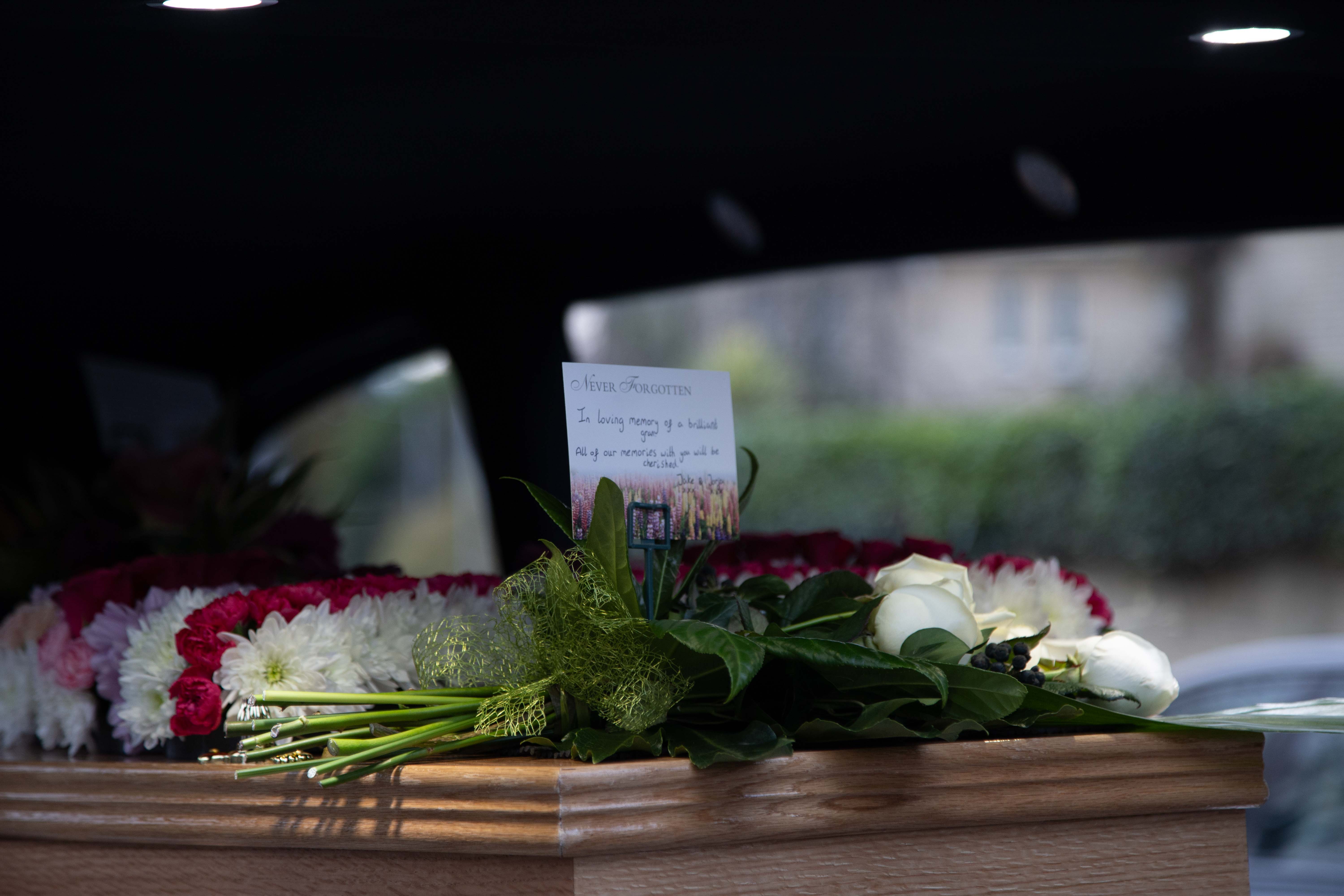 Funeral photography by Louis Charles Dalton