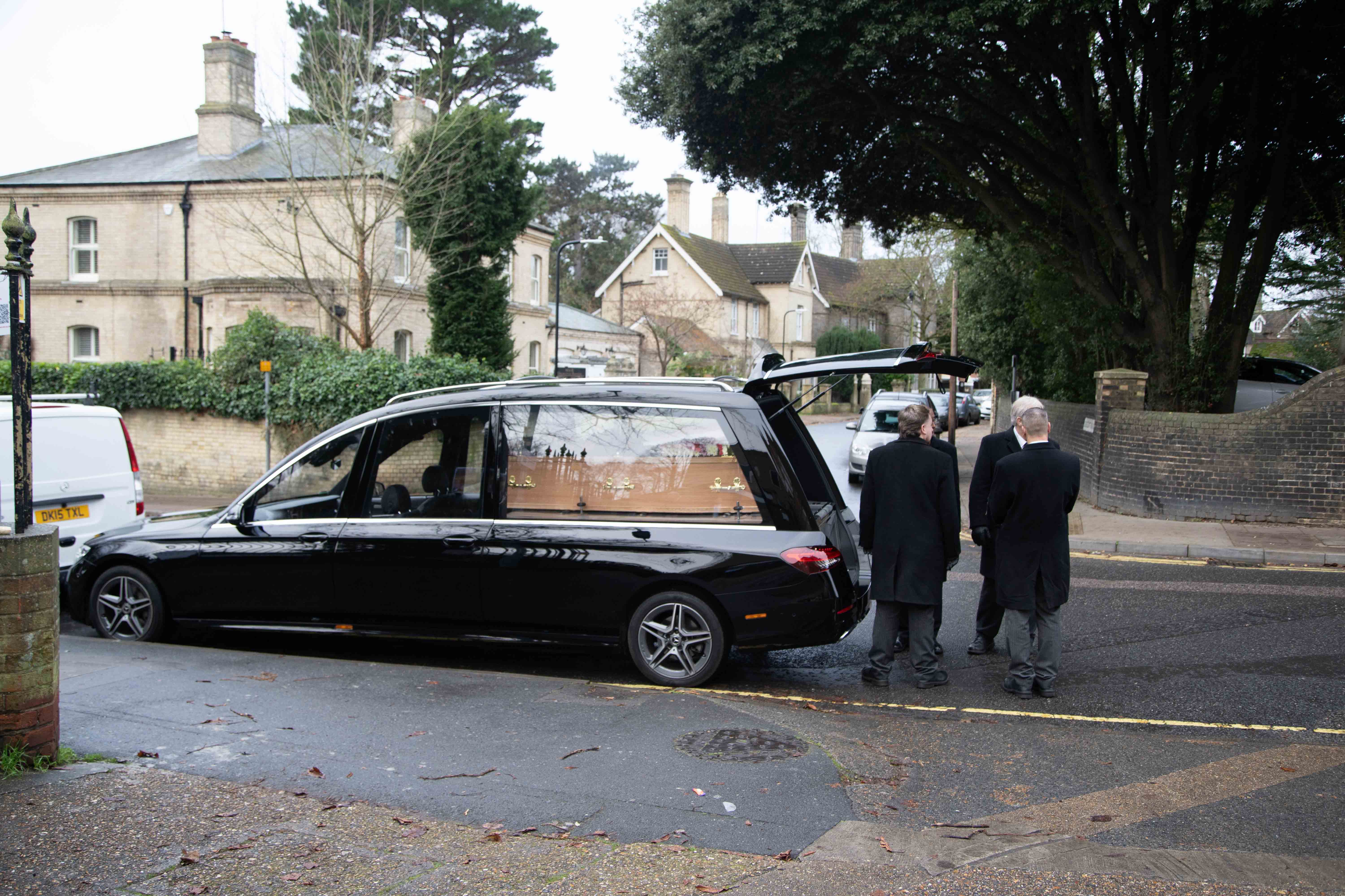 Funeral photography by Louis Charles Dalton