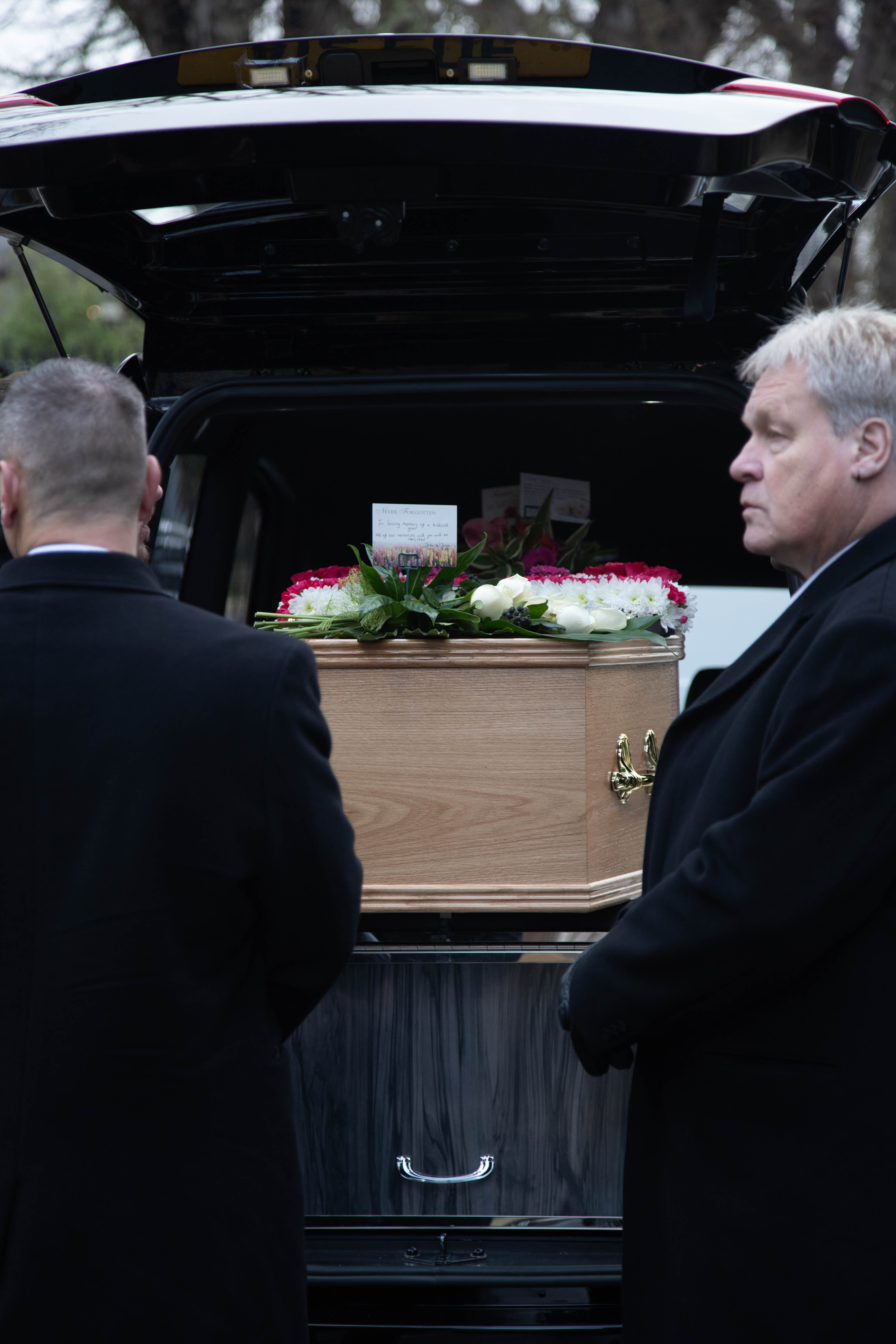 Funeral photography by Louis Charles Dalton