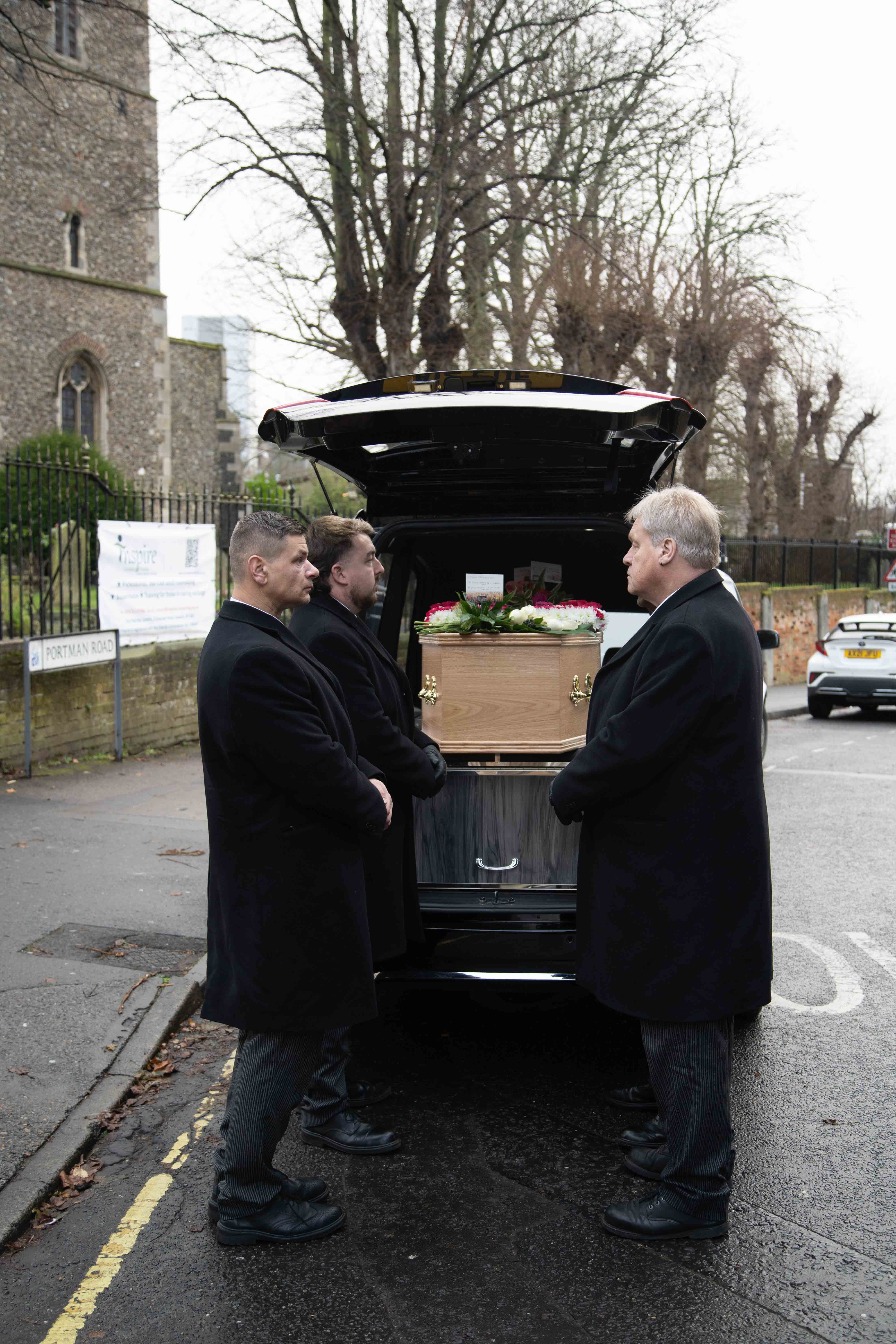 Funeral photography by Louis Charles Dalton