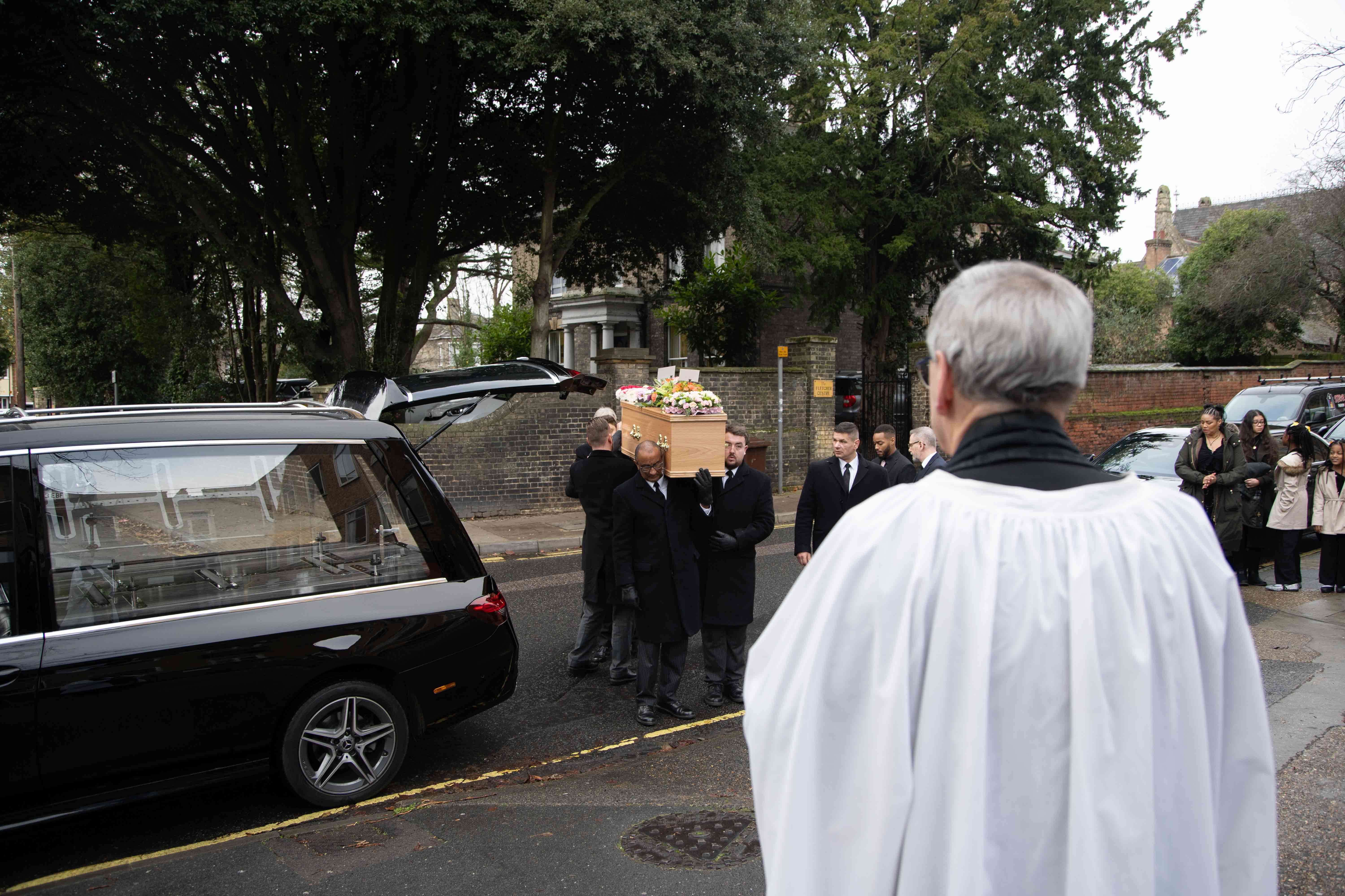 Funeral photography by Louis Charles Dalton