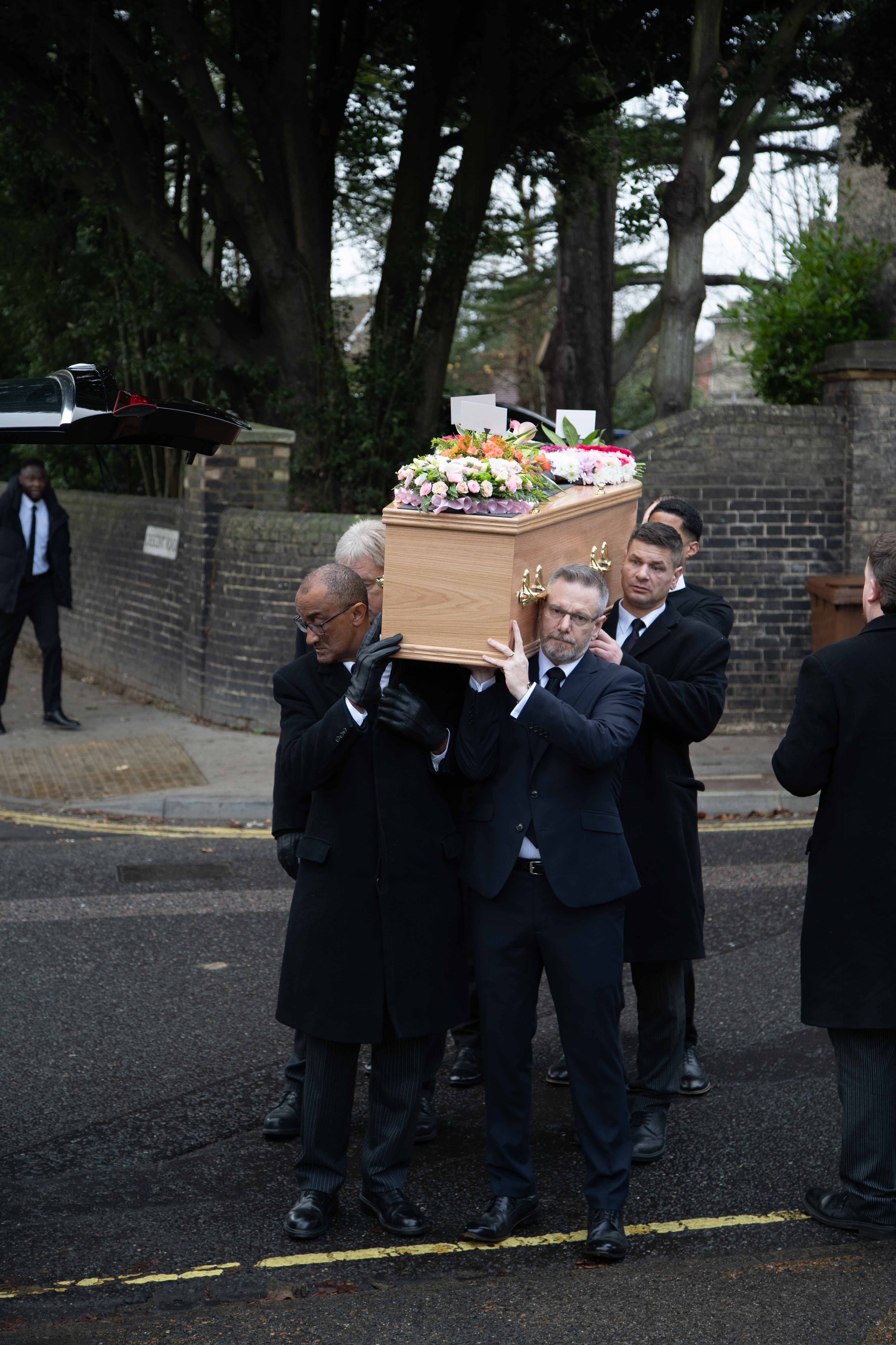 Funeral photography by Louis Charles Dalton