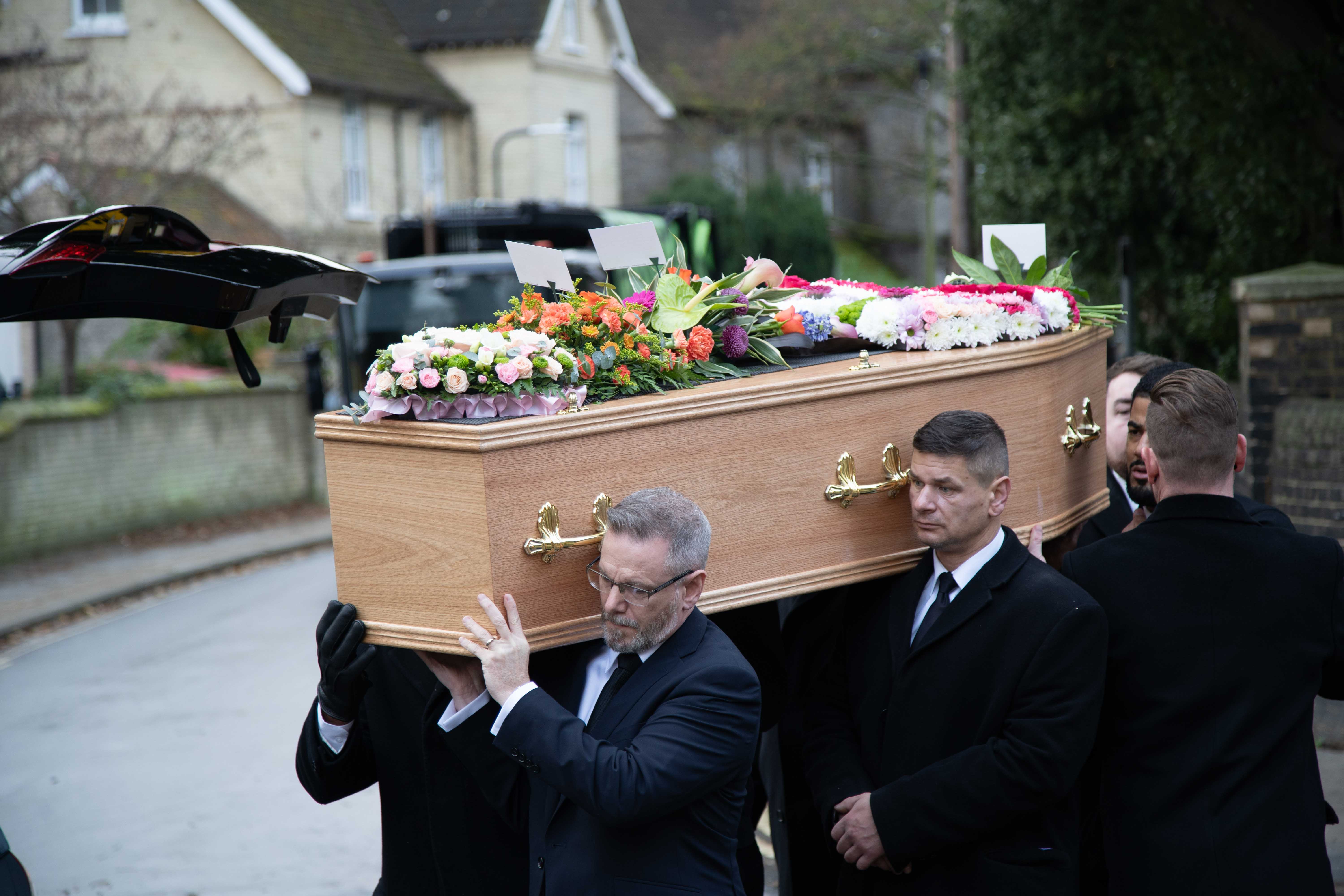 Funeral photography by Louis Charles Dalton