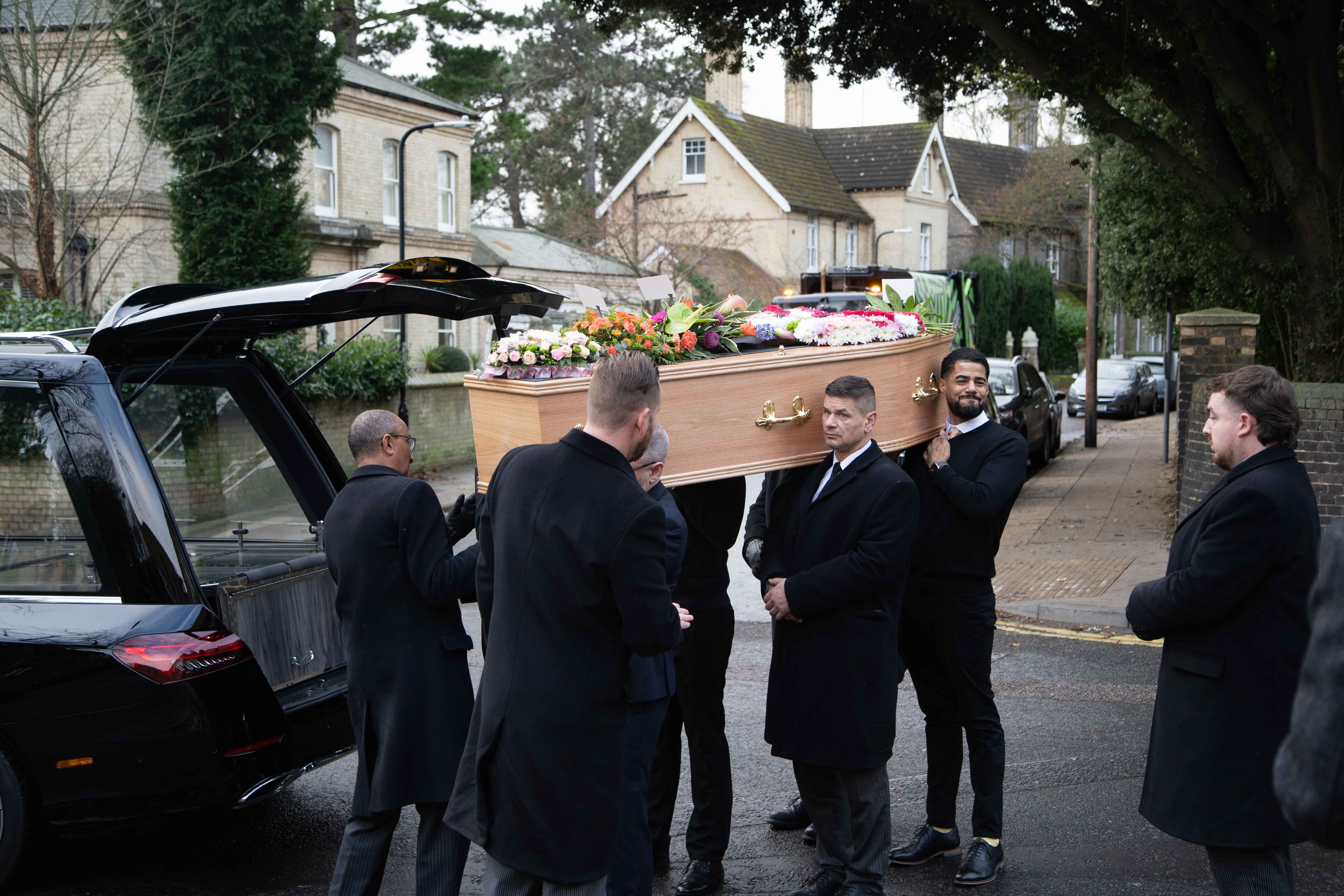 Funeral photography by Louis Charles Dalton