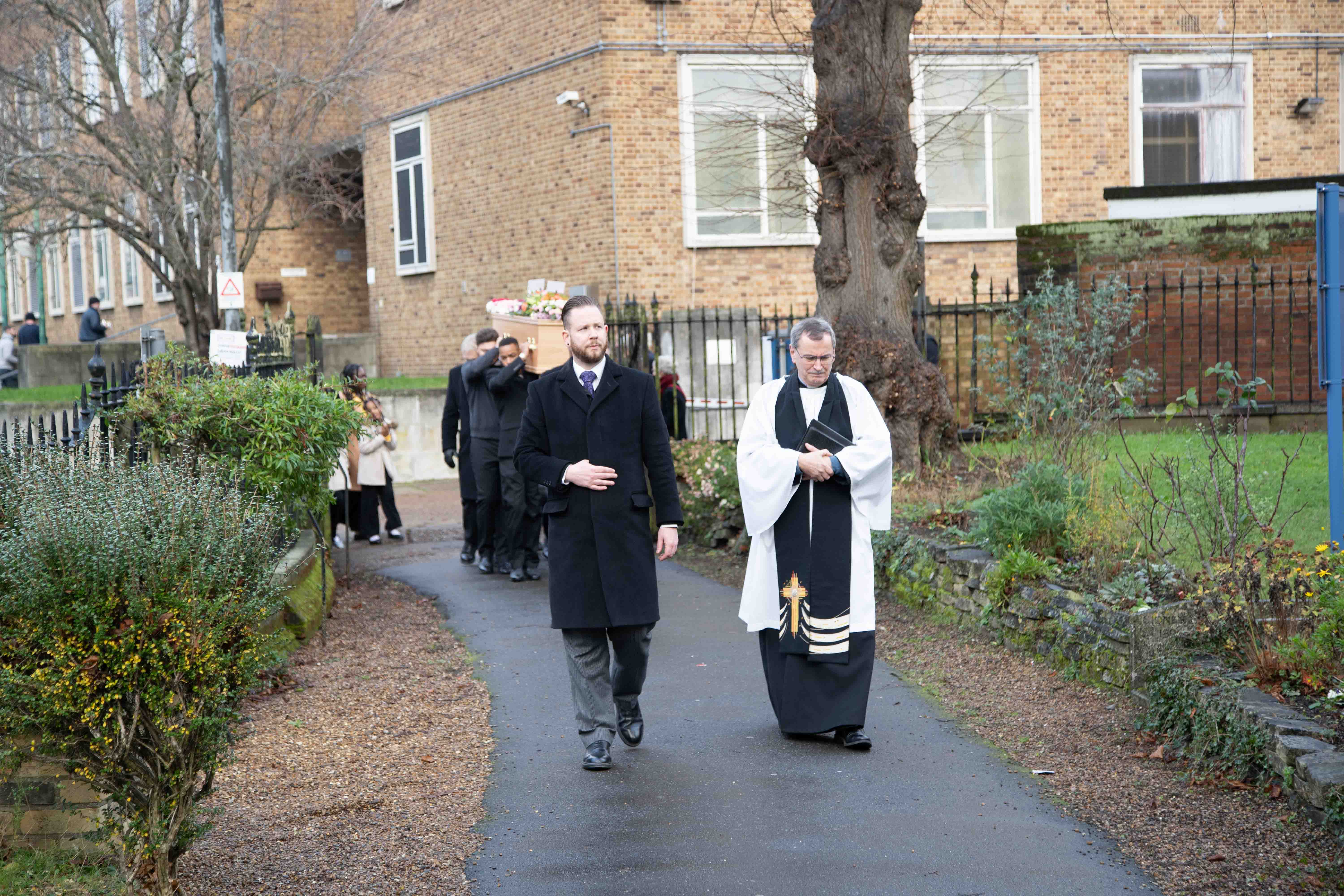 Funeral photography by Louis Charles Dalton