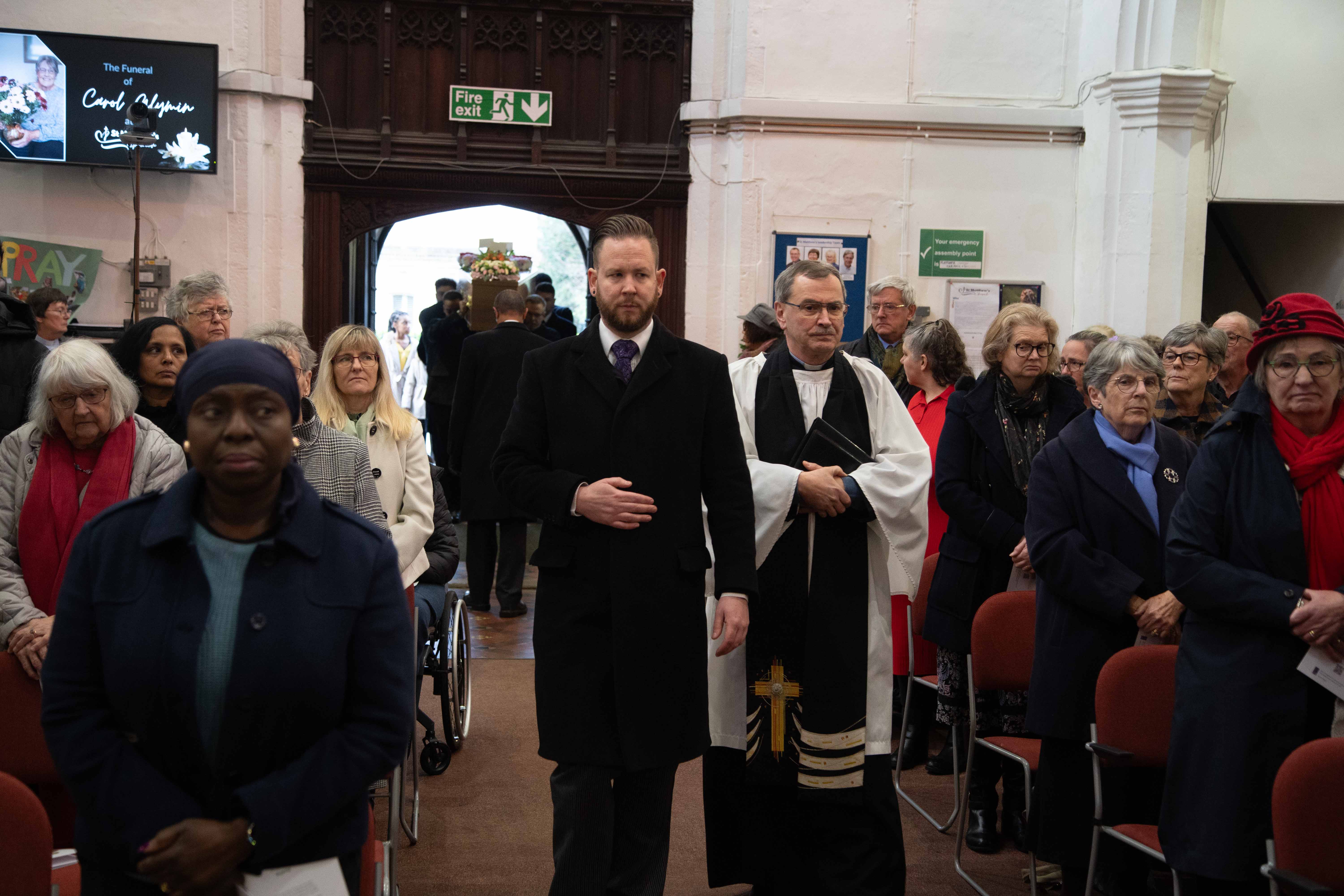 Funeral photography by Louis Charles Dalton