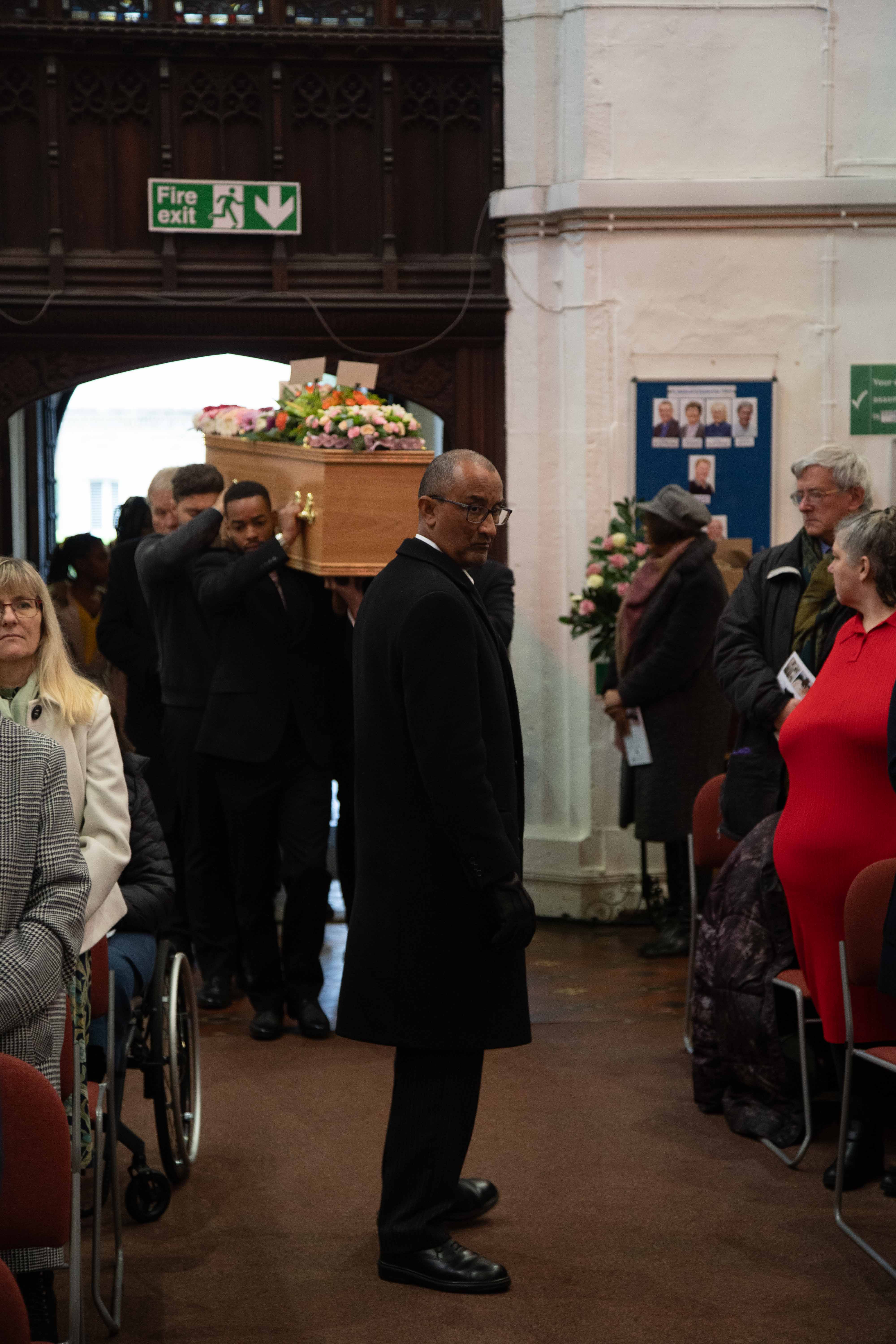 Funeral photography by Louis Charles Dalton