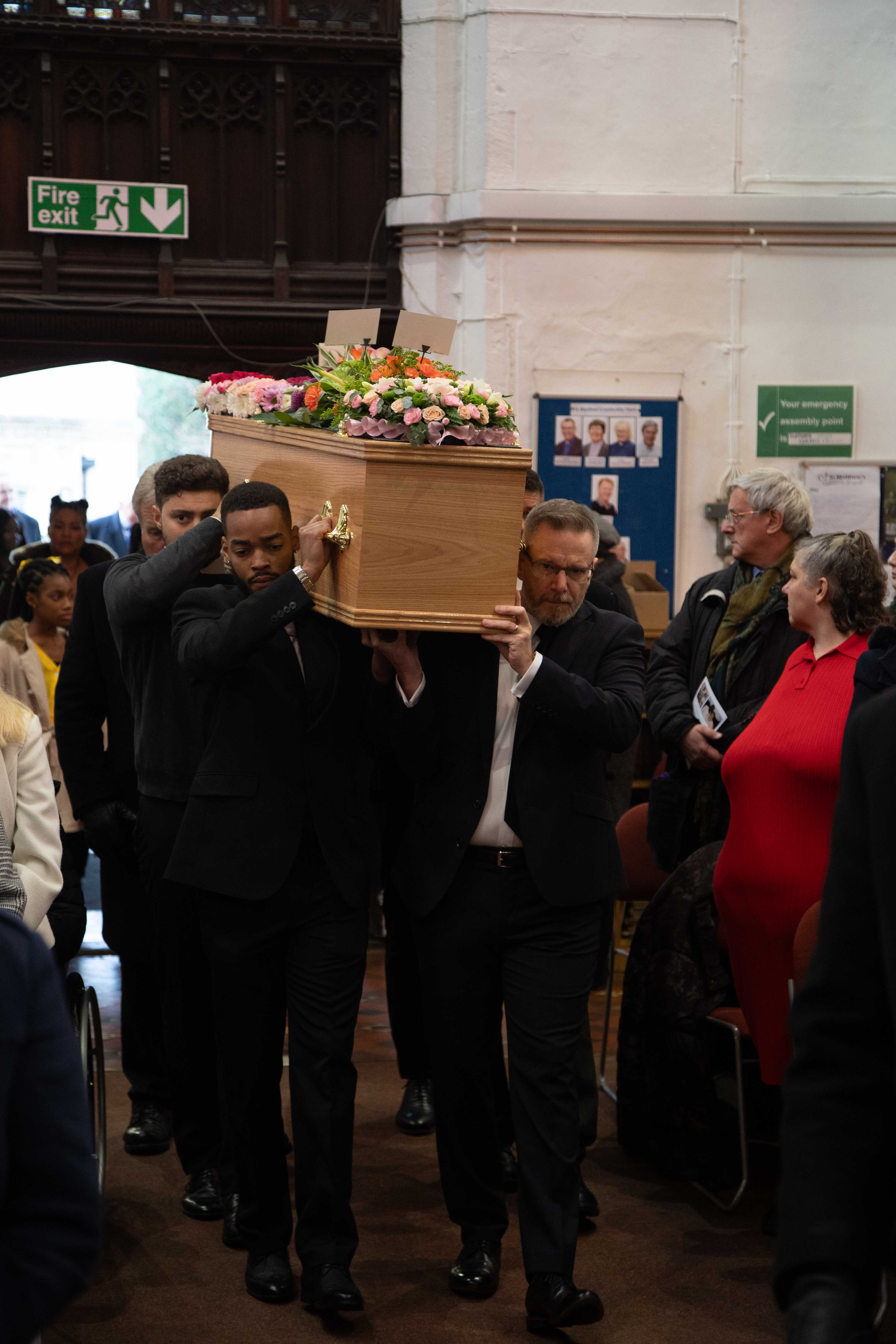 Funeral photography by Louis Charles Dalton