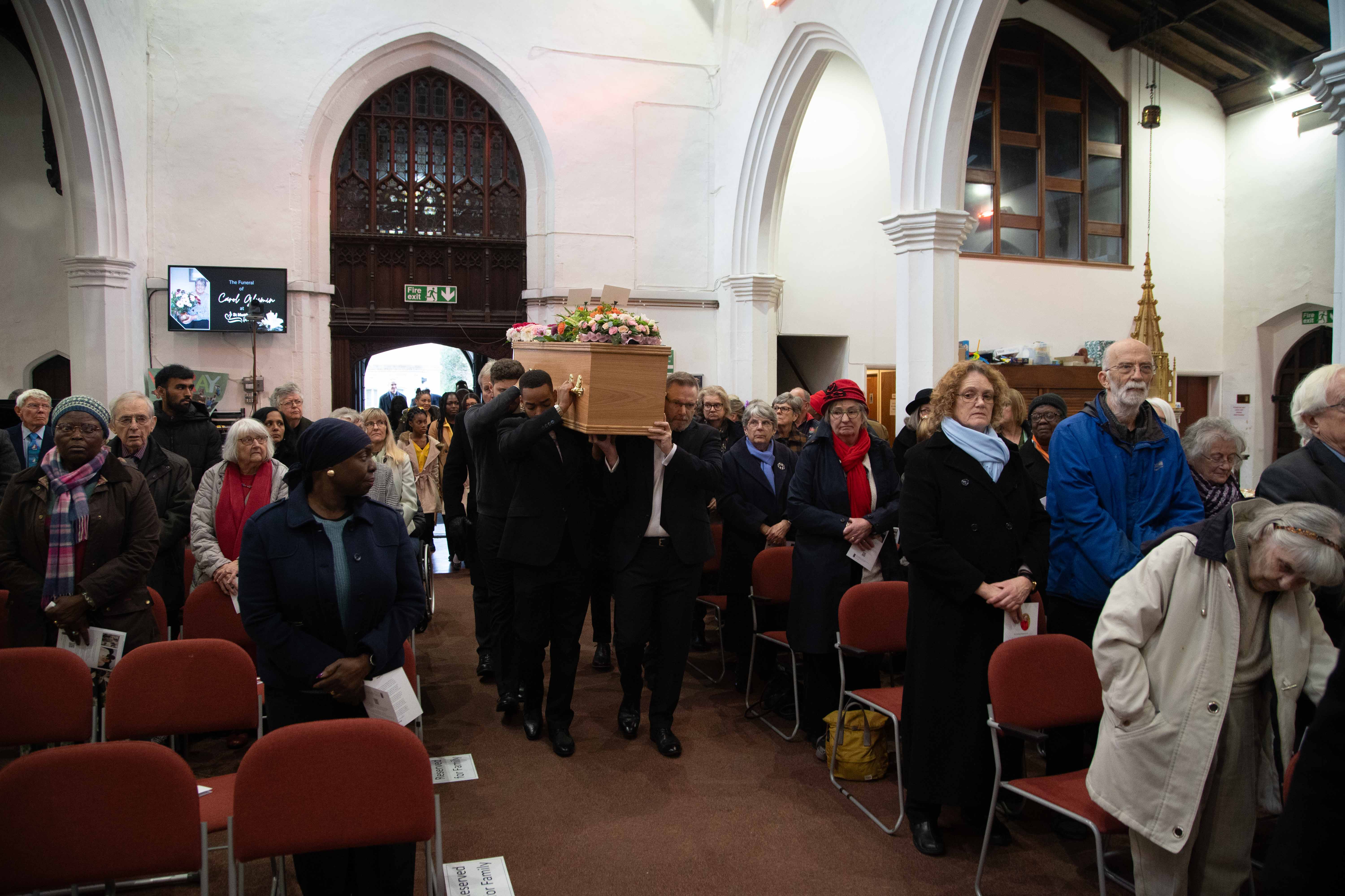 Funeral photography by Louis Charles Dalton