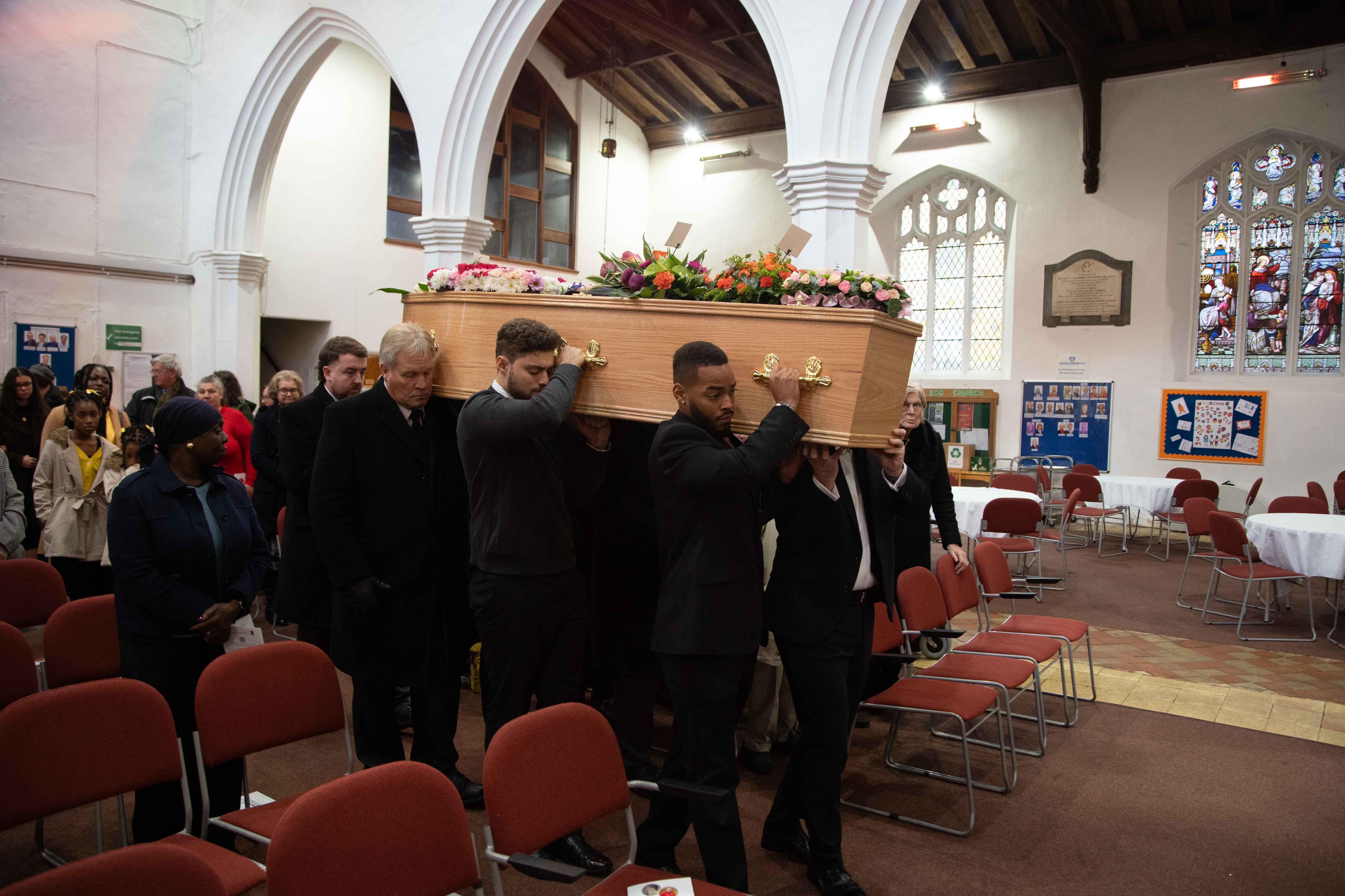 Funeral photography by Louis Charles Dalton