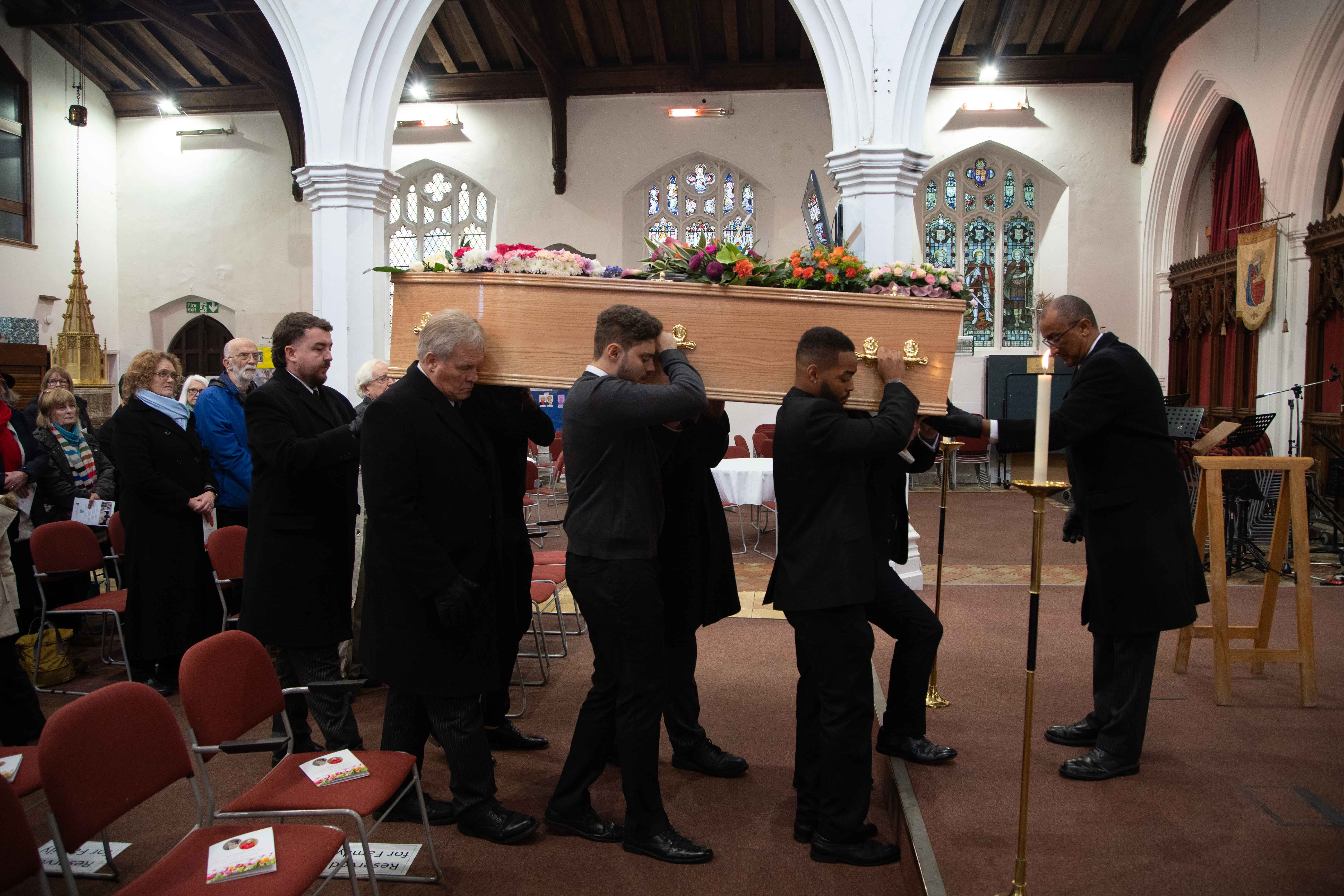 Funeral photography by Louis Charles Dalton