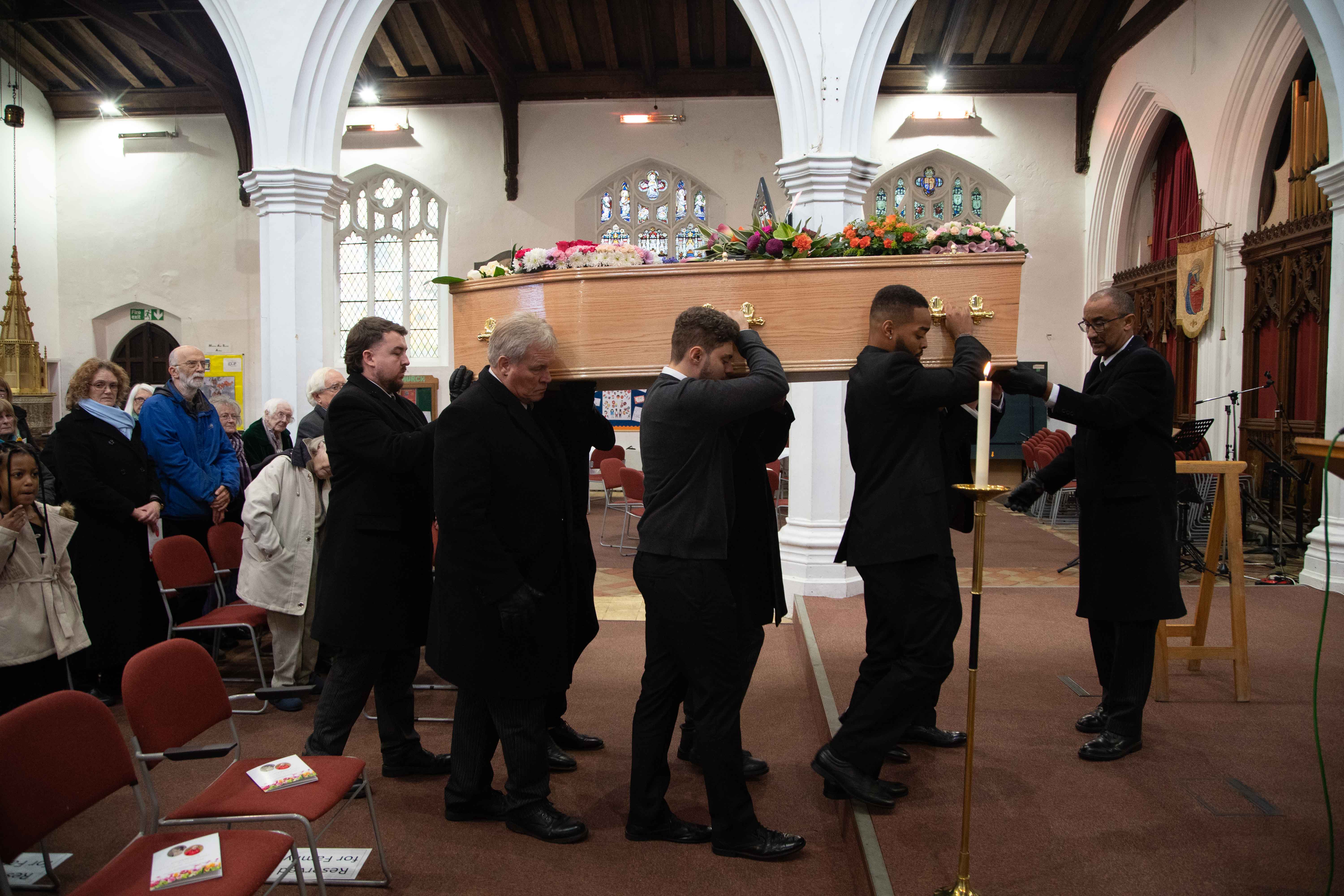 Funeral photography by Louis Charles Dalton