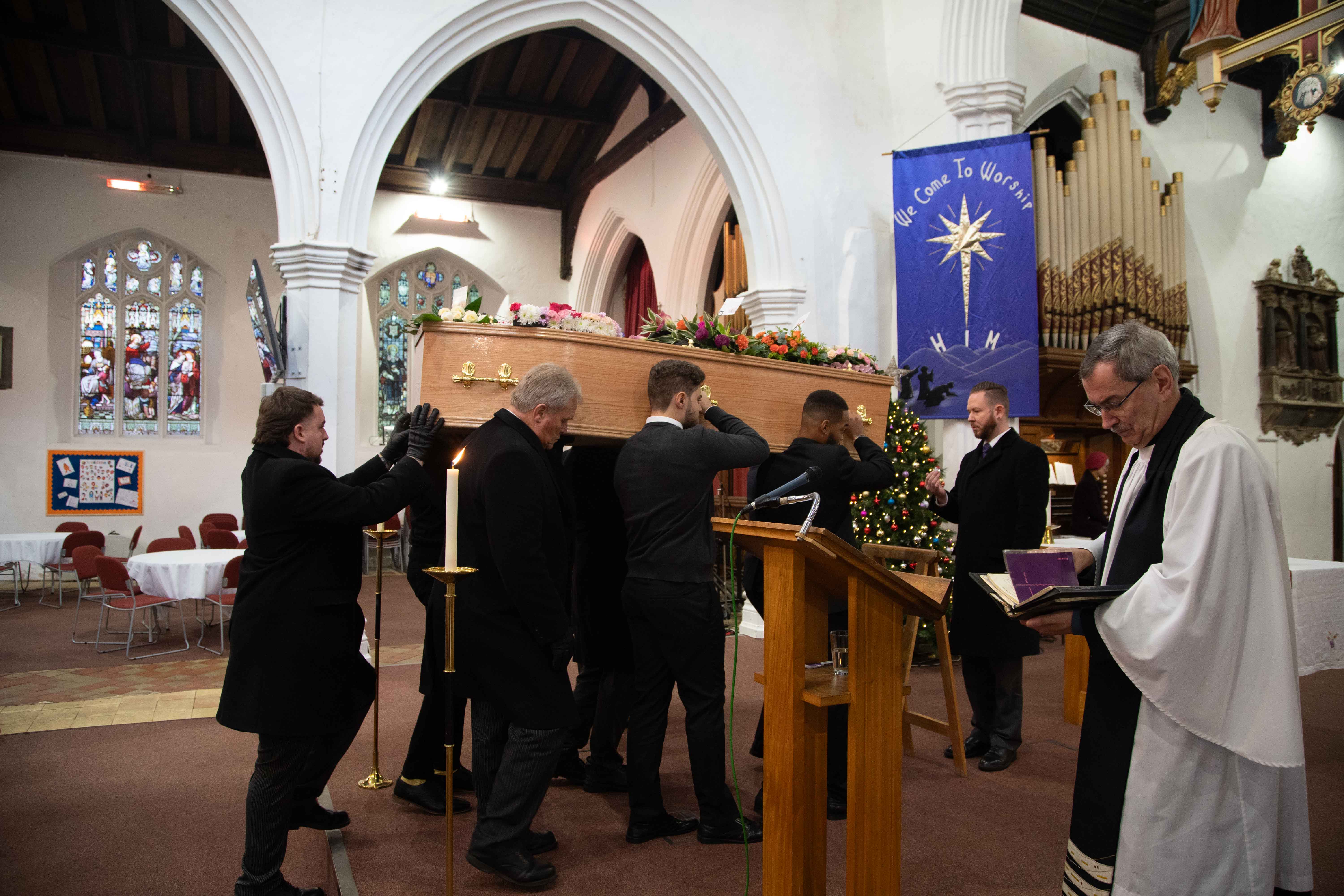 Funeral photography by Louis Charles Dalton