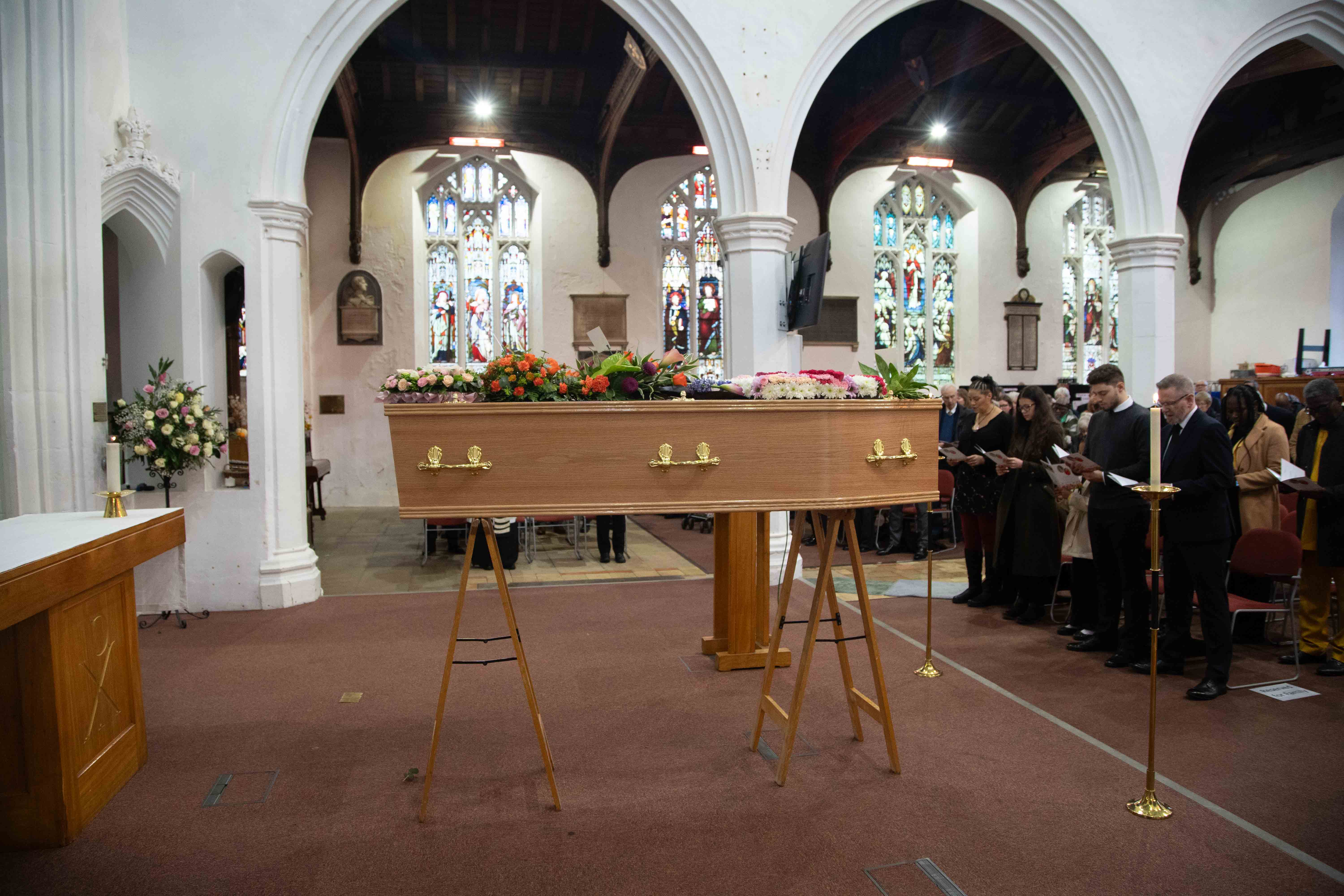 Funeral photography by Louis Charles Dalton