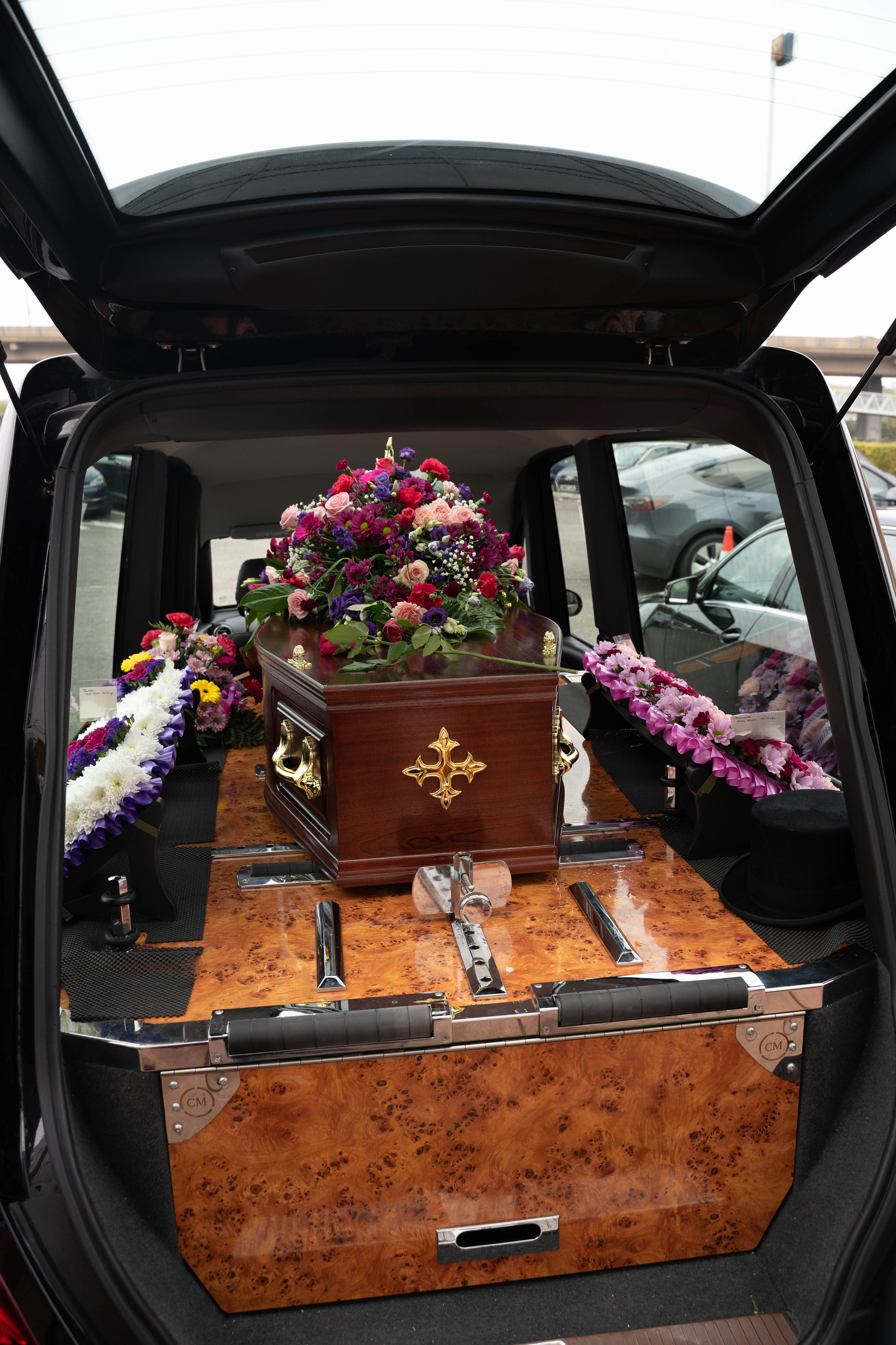 Funeral photography by Louis Charles Dalton